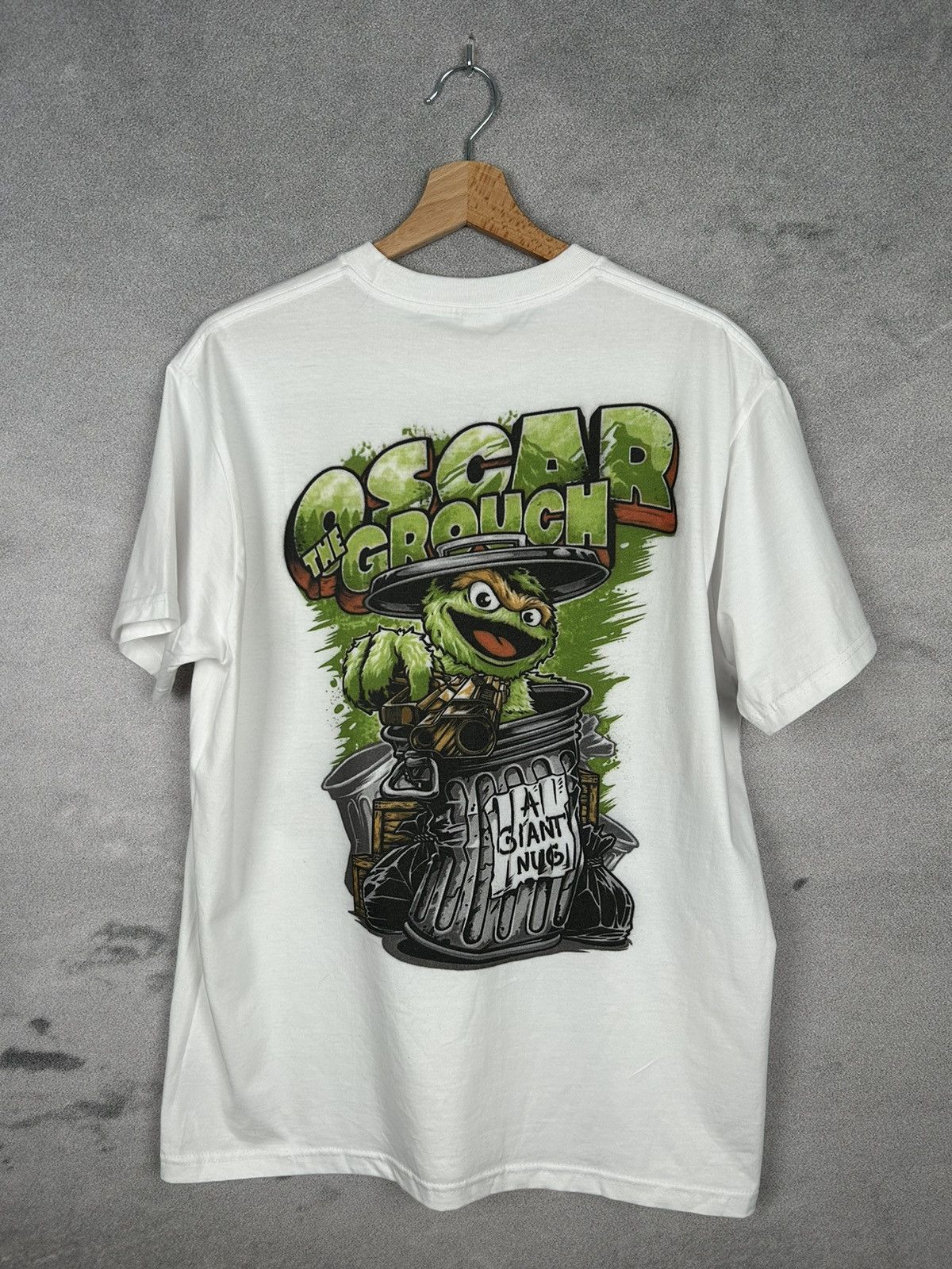 50 Cent 50 Cent Oscar The Grouch Double Side Graphic Tee Rap 90s Size US M / EU 48-50 / 2 - 4 Thumbnail