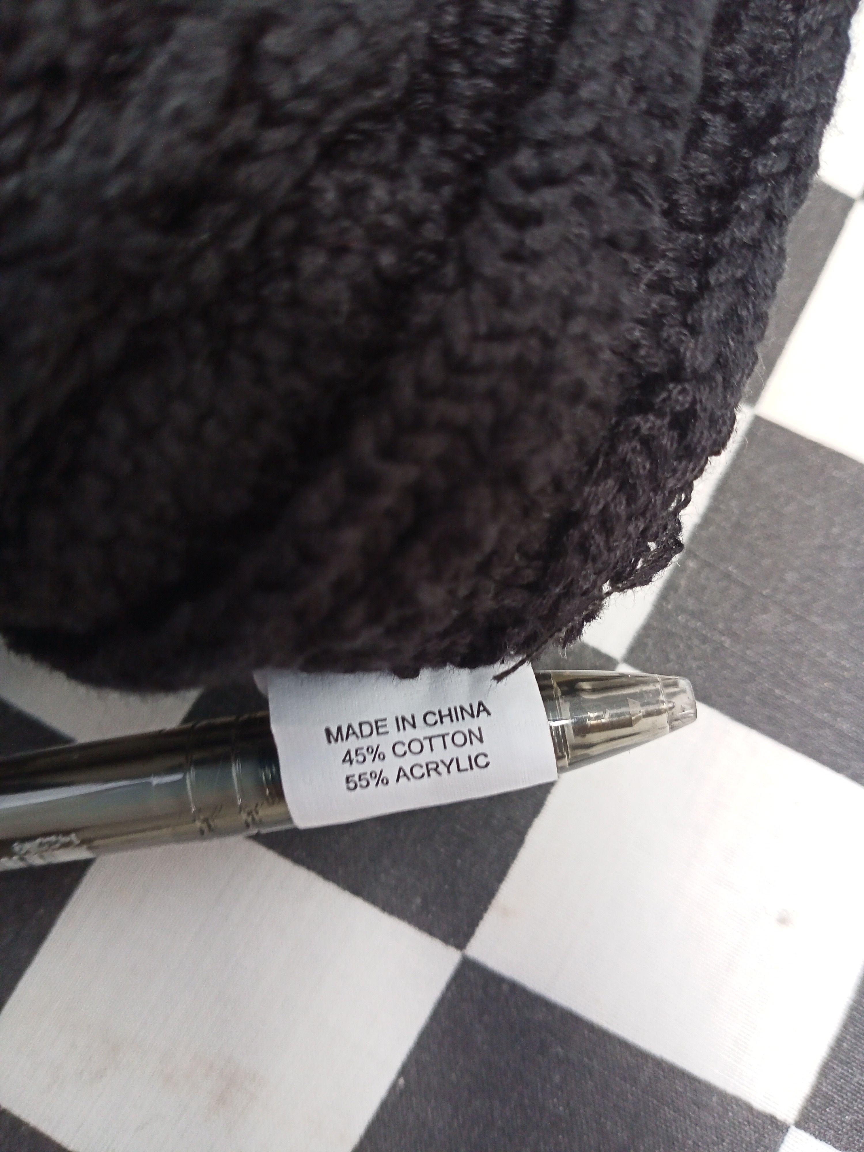 Black Scale Black Scale Local 666 Pom Beanie Hat Size ONE SIZE - 7 Thumbnail