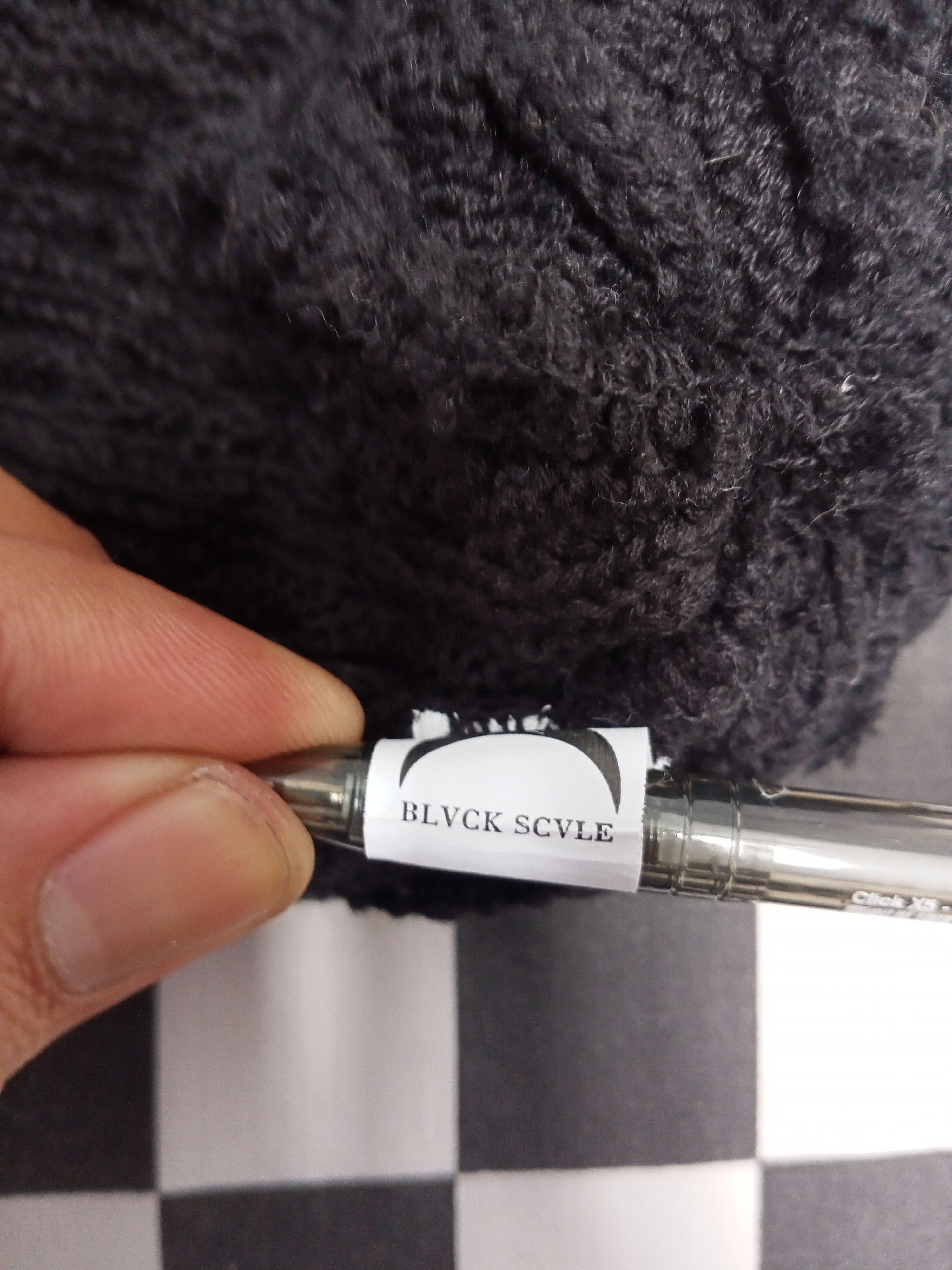 Black Scale Black Scale Local 666 Pom Beanie Hat Size ONE SIZE - 6 Thumbnail