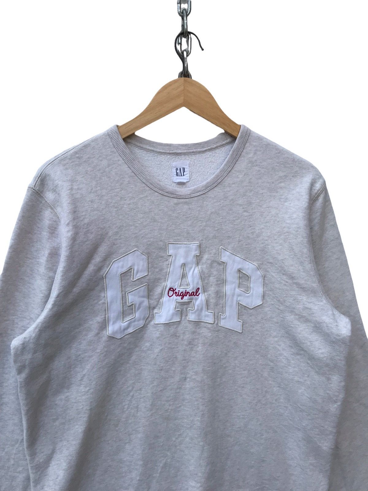 Gap Gap Spellout Sweatshirt Big Logo Streetwear Sweater Size US M / EU 48-50 / 2 - 3 Thumbnail