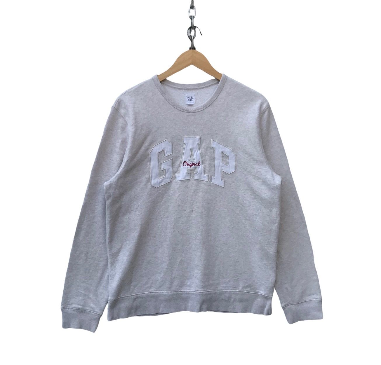 Gap Gap Spellout Sweatshirt Big Logo Streetwear Sweater Size US M / EU 48-50 / 2 - 1 Thumbnail