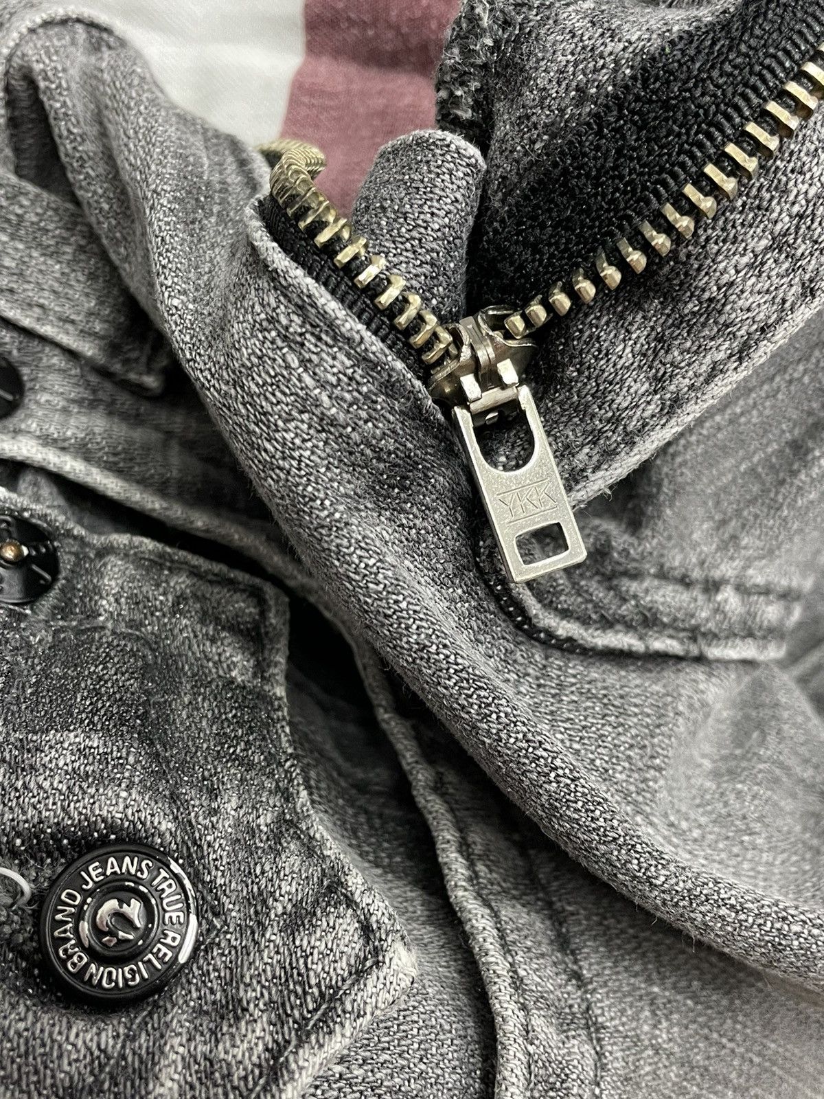True Religion × Vintage 🔥FYE💥90's TRUE RELIGION Joey Flared Denim Pants Size US 31 - 7 Thumbnail