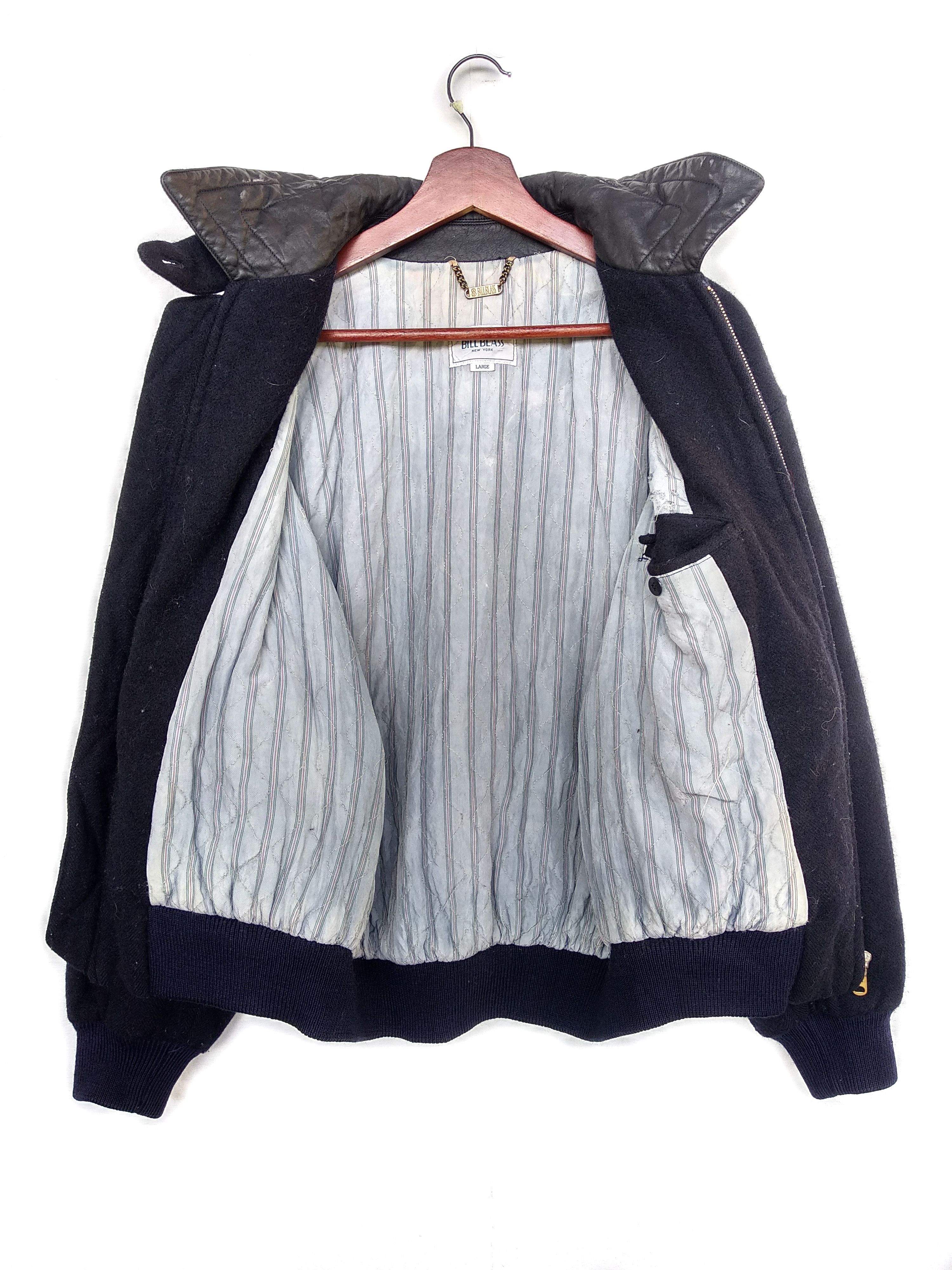 Bill Blass Vintage Bill Blass Wool Bomber Jacket Size US L / EU 52-54 / 3 - 2 Thumbnail