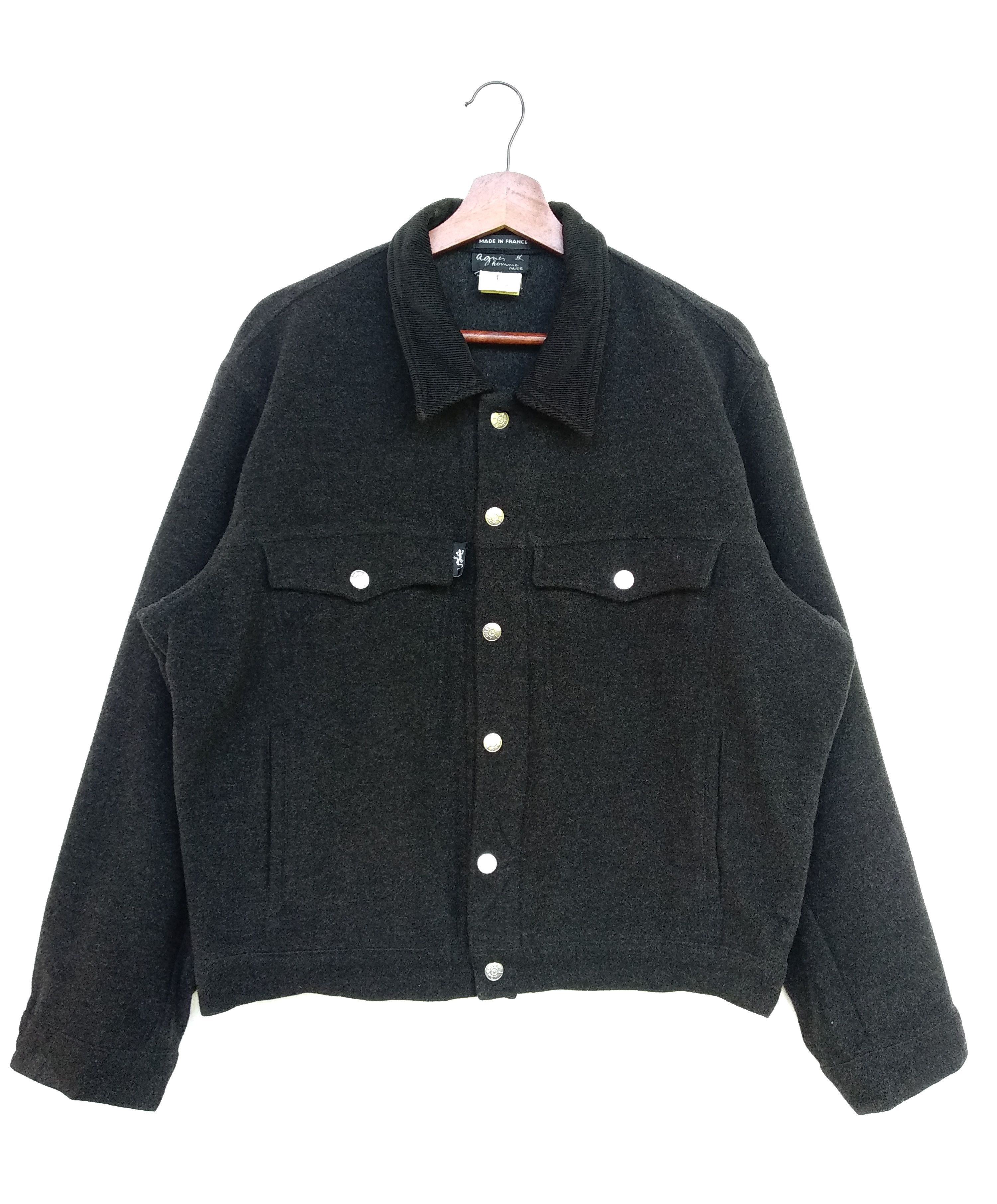 Designer × agnes b. Vintage Agnes B Wool Jacket Size M / US 6-8 / IT 42-44 - 1 Thumbnail