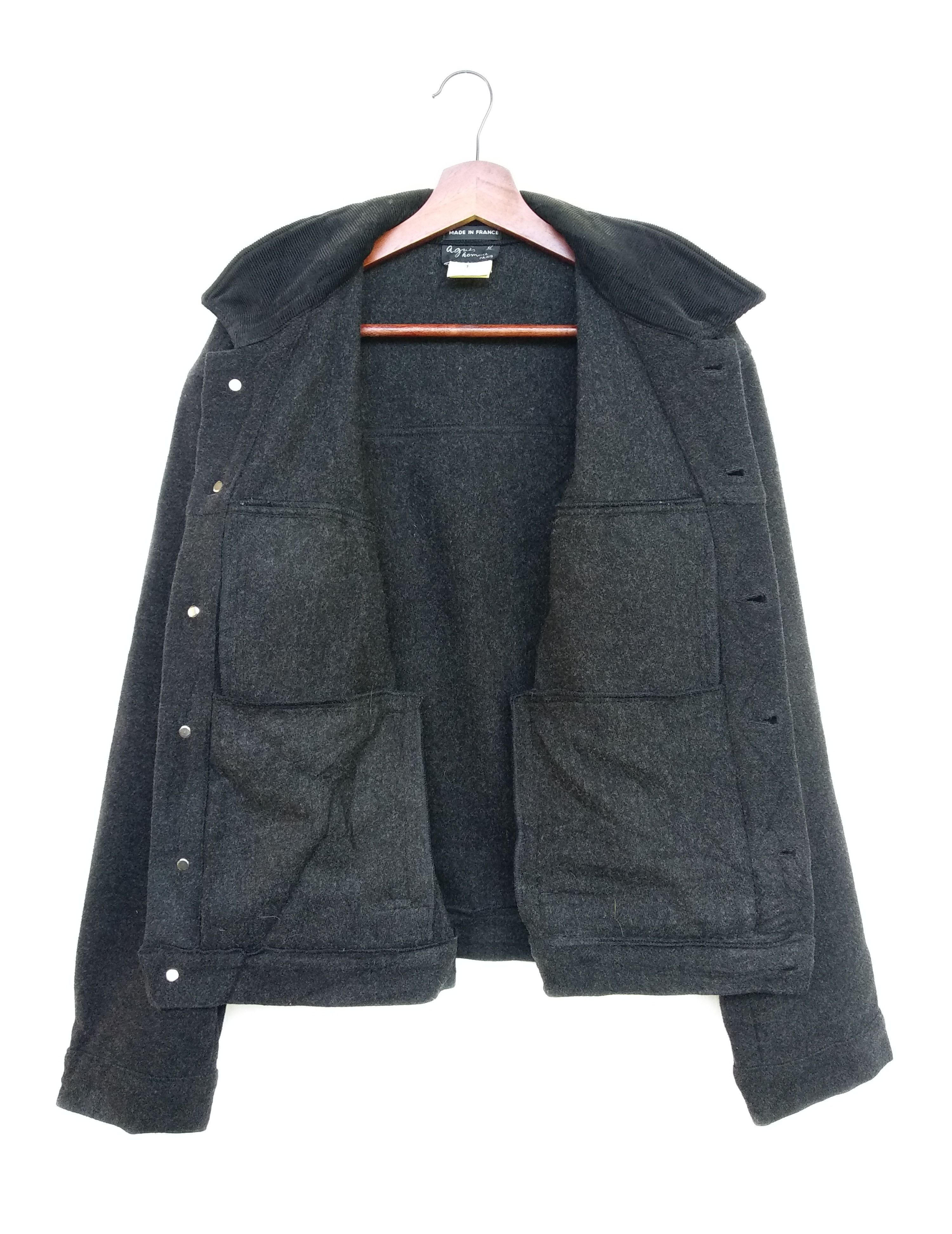 Designer × agnes b. Vintage Agnes B Wool Jacket Size M / US 6-8 / IT 42-44 - 2 Thumbnail