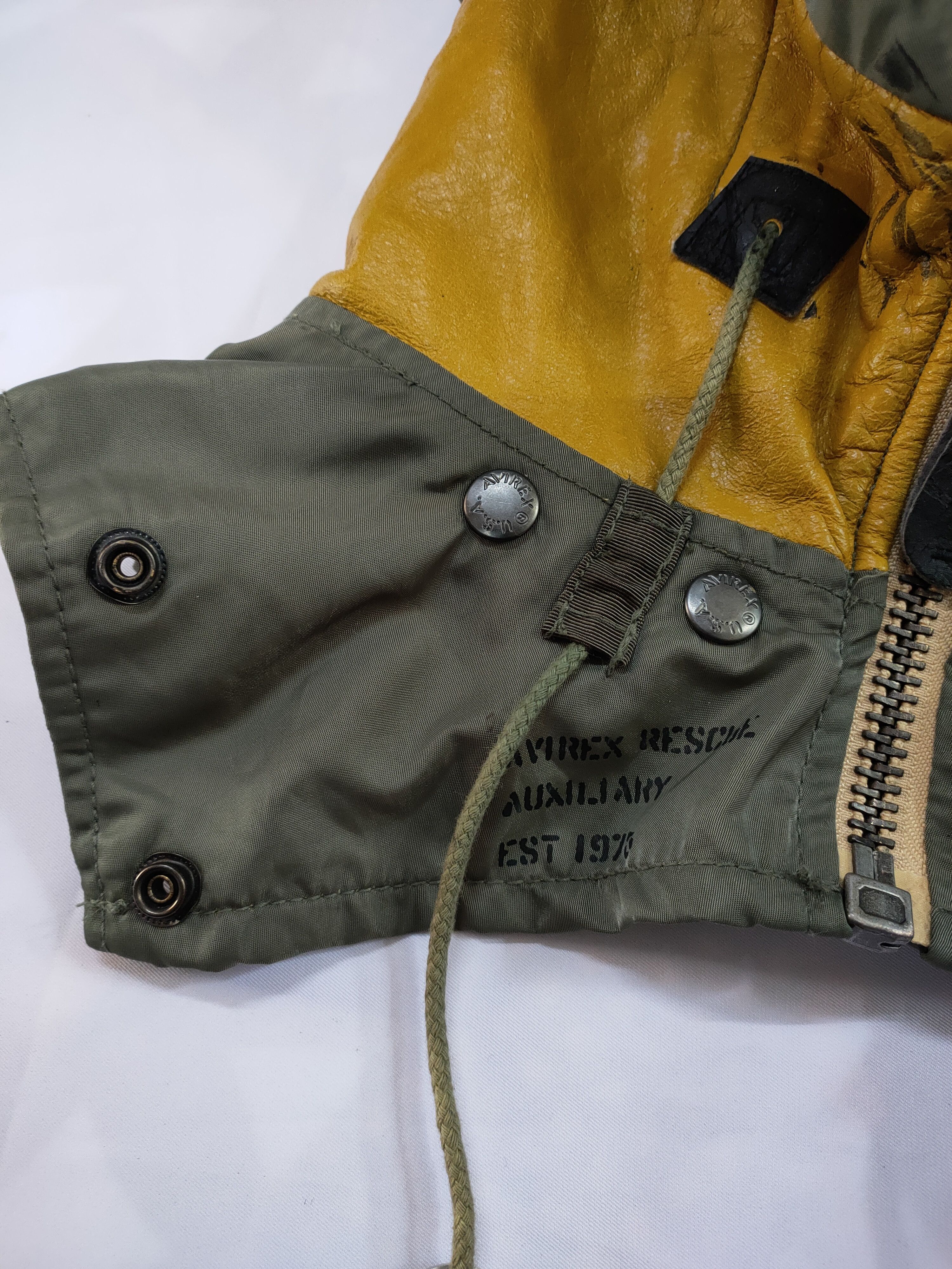 Avirex × Vintage VTG AVIREX RESCUE AUXILIARY HOODED FURR Size ONE SIZE - 7 Thumbnail