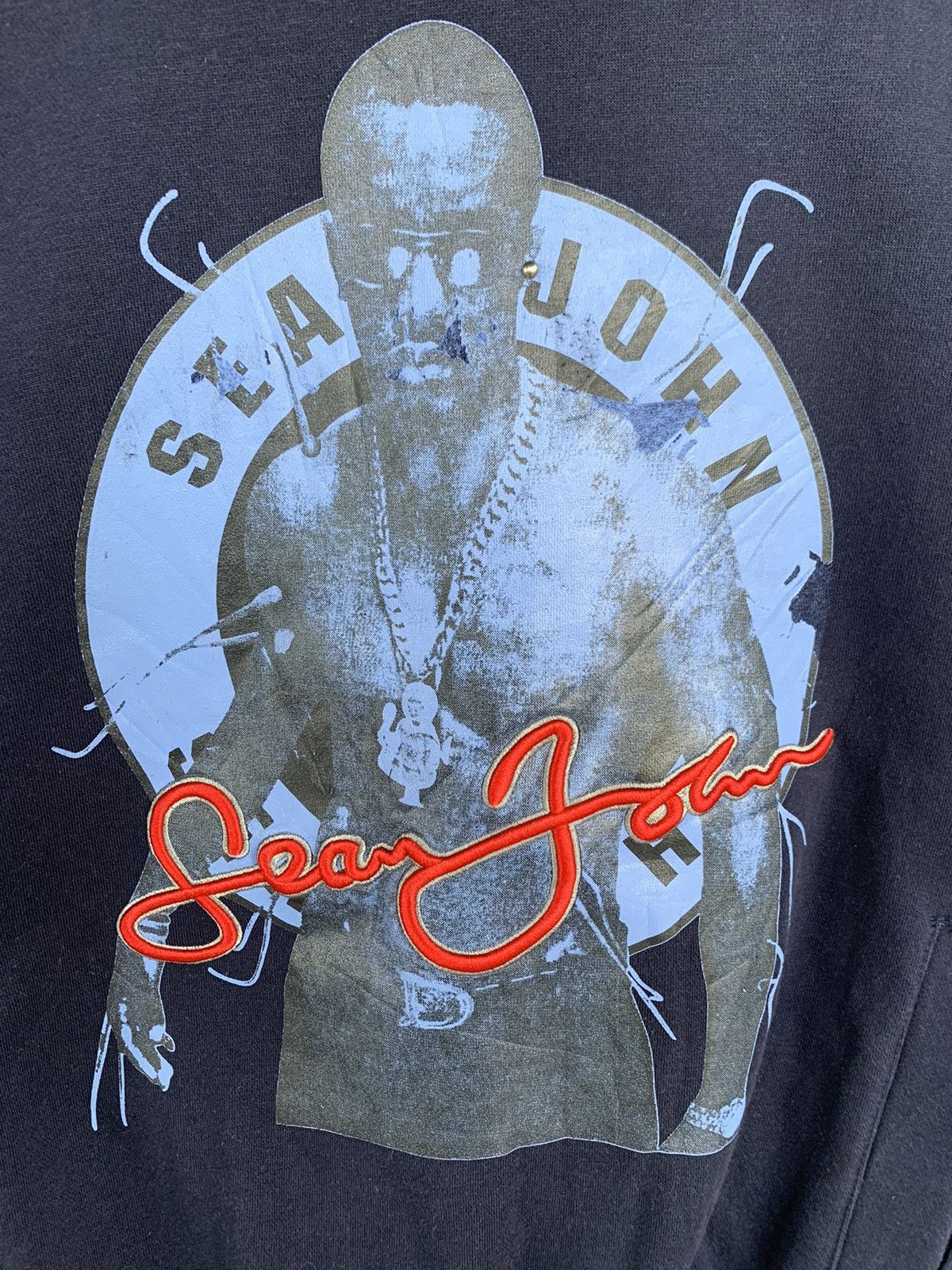 Rap Tees × Sean John Vintage Sean John Puff Daddy Hoodie Size US L / EU 52-54 / 3 - 5 Thumbnail