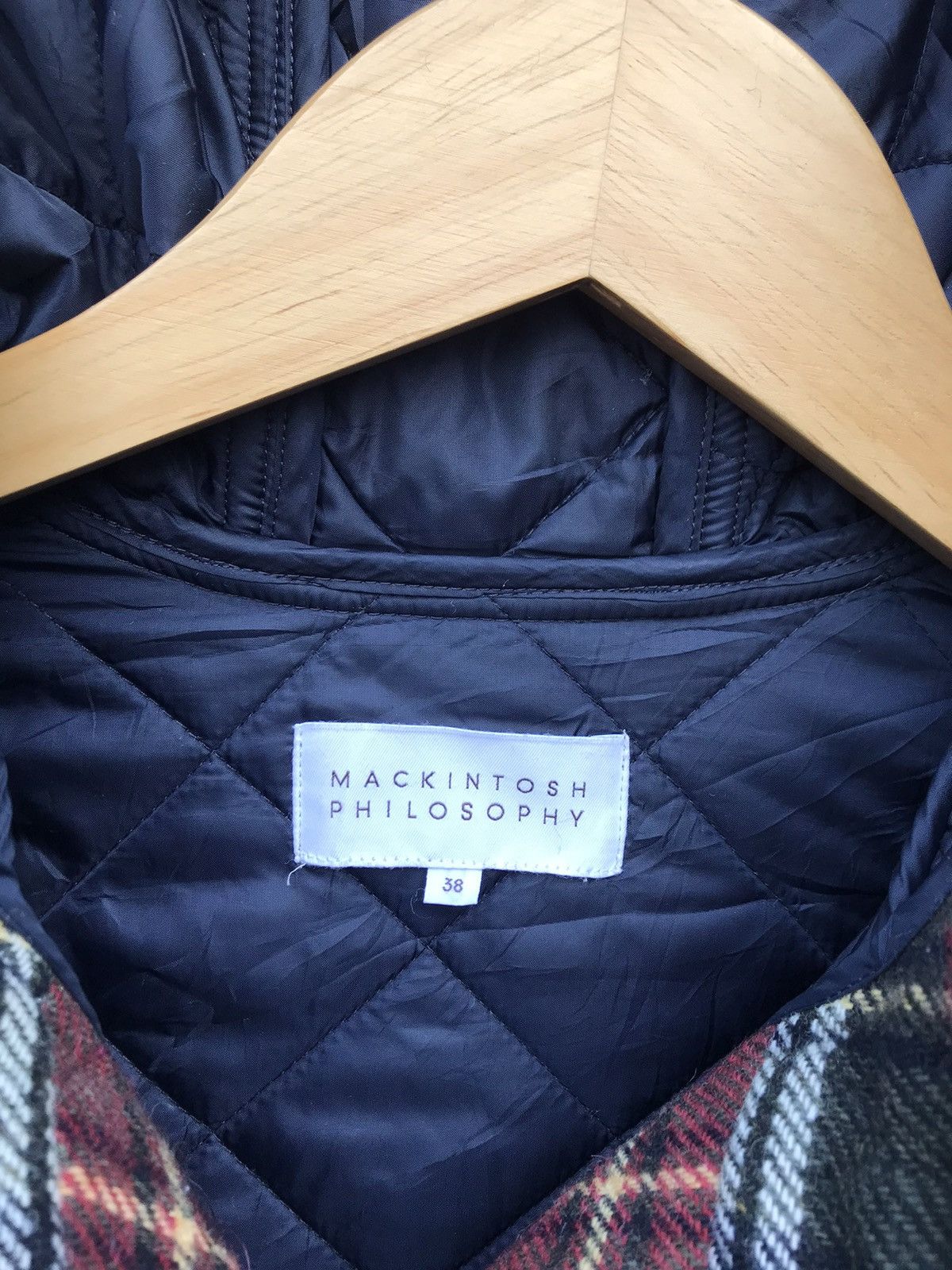 Mackintosh Mackintosh Women Red Tartan Hoodie Long Jacket Size S / US 4 / IT 40 - 3 Thumbnail