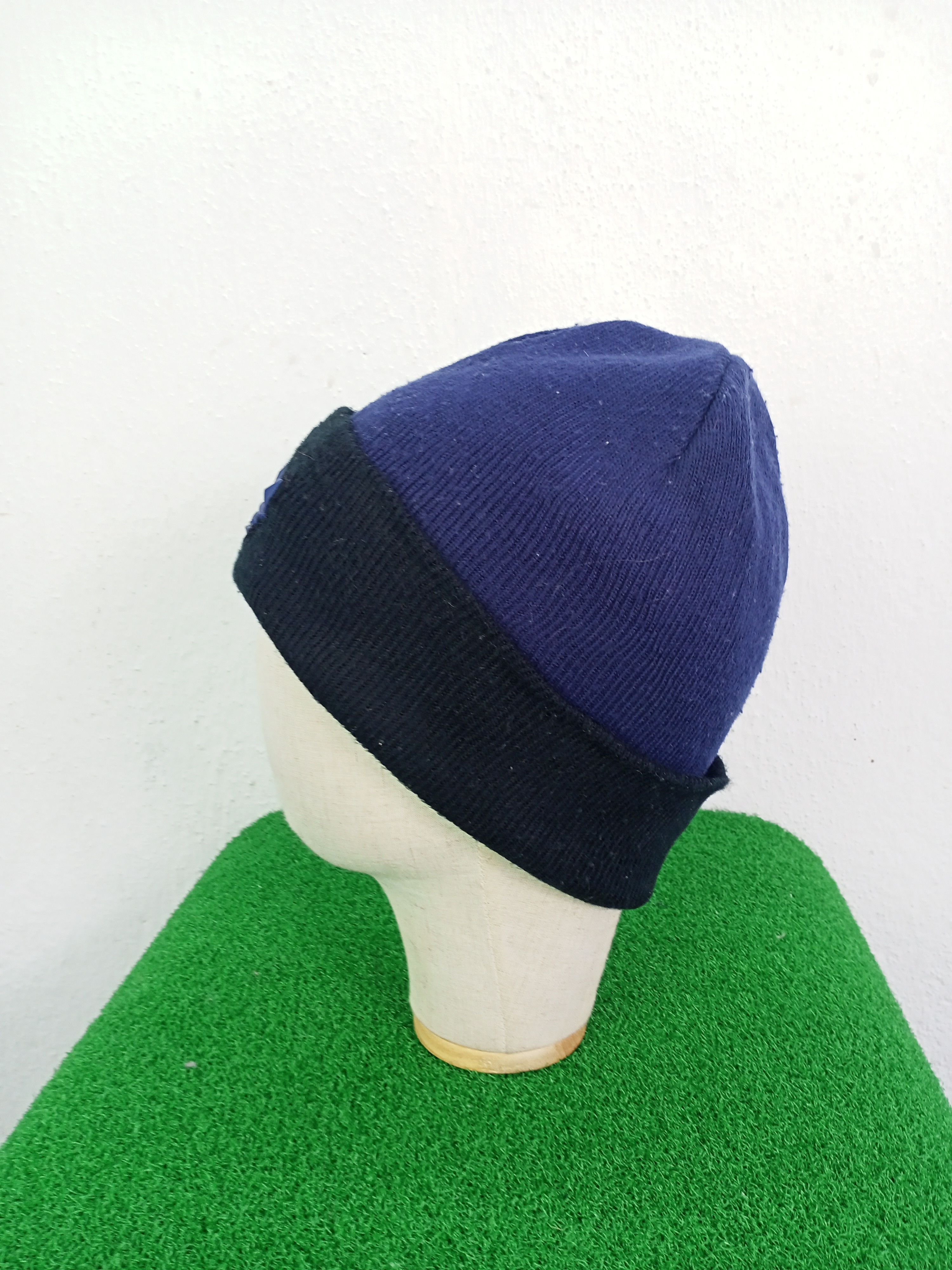 Adidas Vintage Adidas Trefoil Beanie Hat Size ONE SIZE - 3 Thumbnail