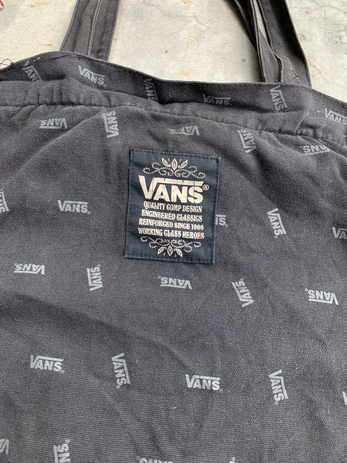 Vintage Vans Tote Bag Size ONE SIZE - 2 Thumbnail