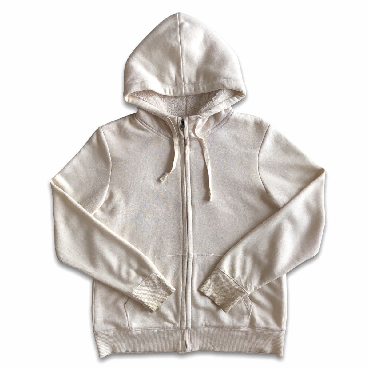 Japanese Brand Uniqlo Sweatshirt Sherpa Linning Zipper Hoodie Size US S / EU 44-46 / 1 - 1 Thumbnail
