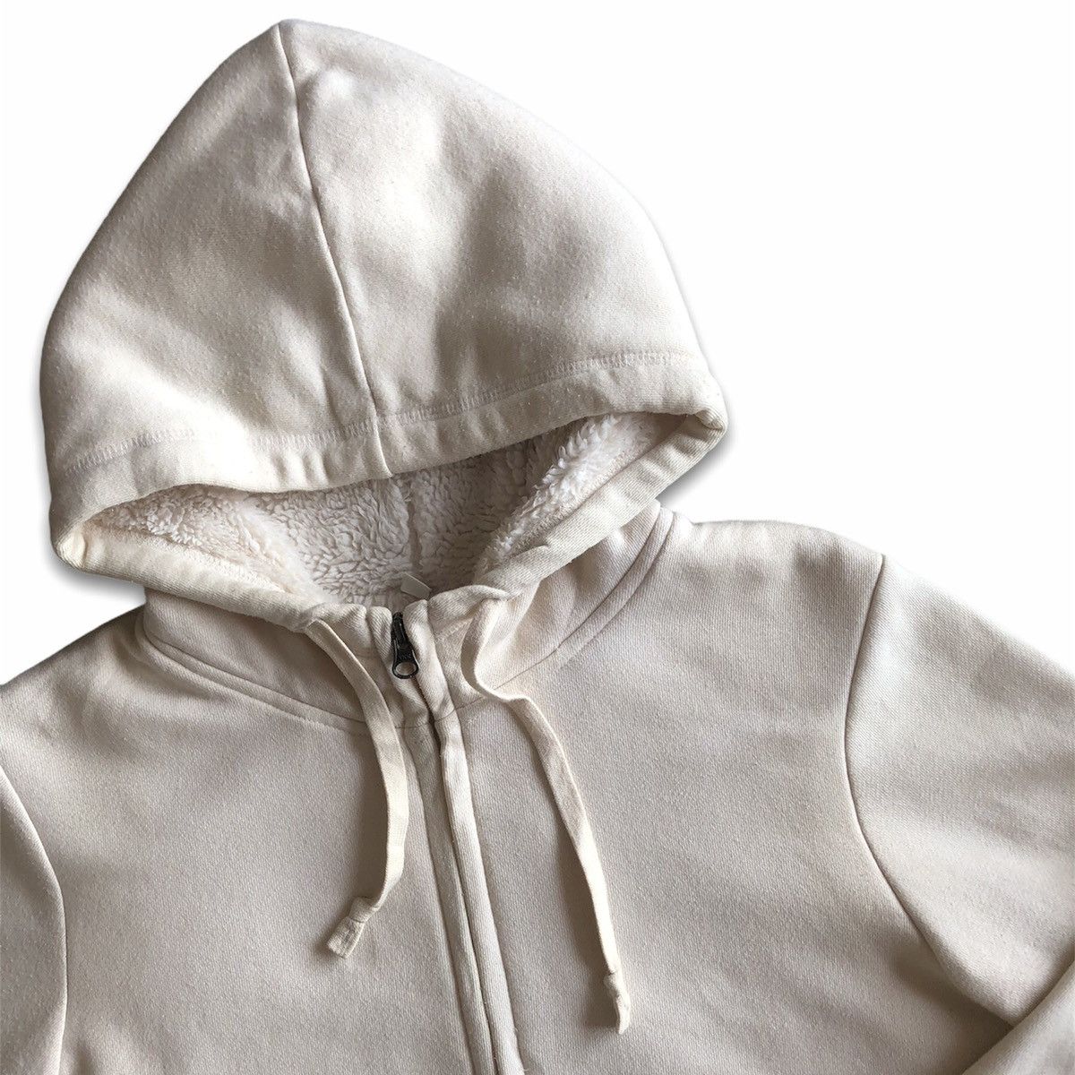 Japanese Brand Uniqlo Sweatshirt Sherpa Linning Zipper Hoodie Size US S / EU 44-46 / 1 - 2 Thumbnail