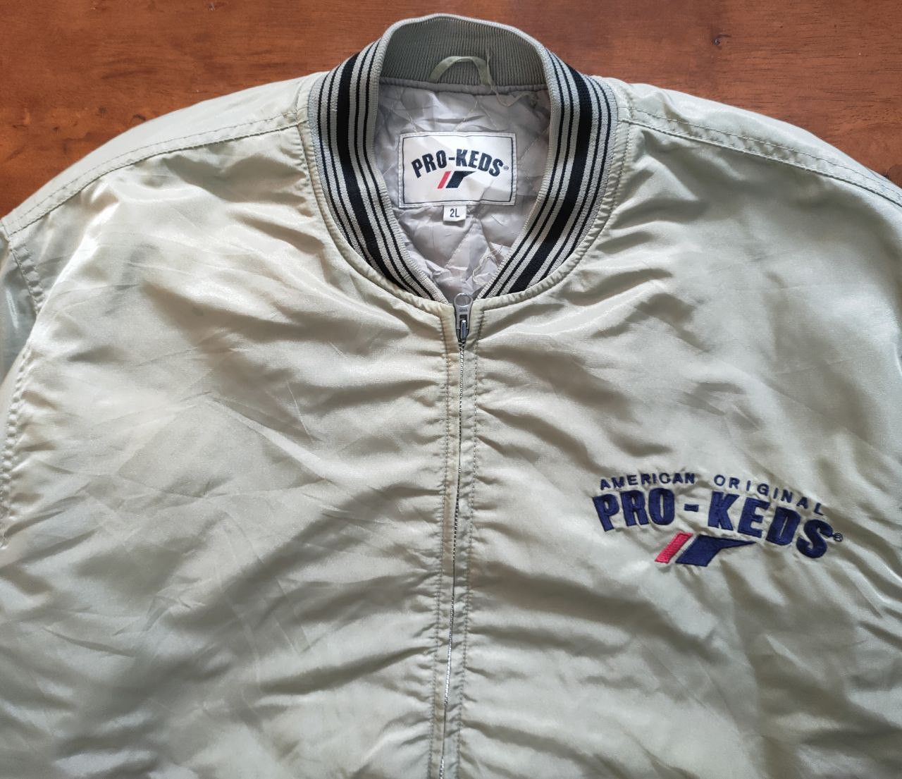 Pro-Keds Vintage Pro Keds Sun faded Bomber Size US XL / EU 56 / 4 - 3 Thumbnail
