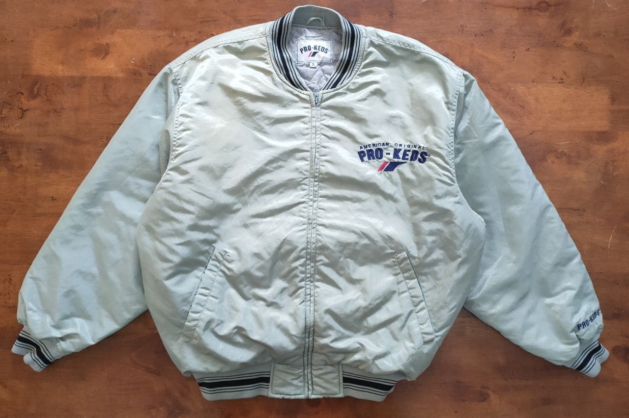 Pro-Keds Vintage Pro Keds Sun faded Bomber Size US XL / EU 56 / 4 - 2 Thumbnail