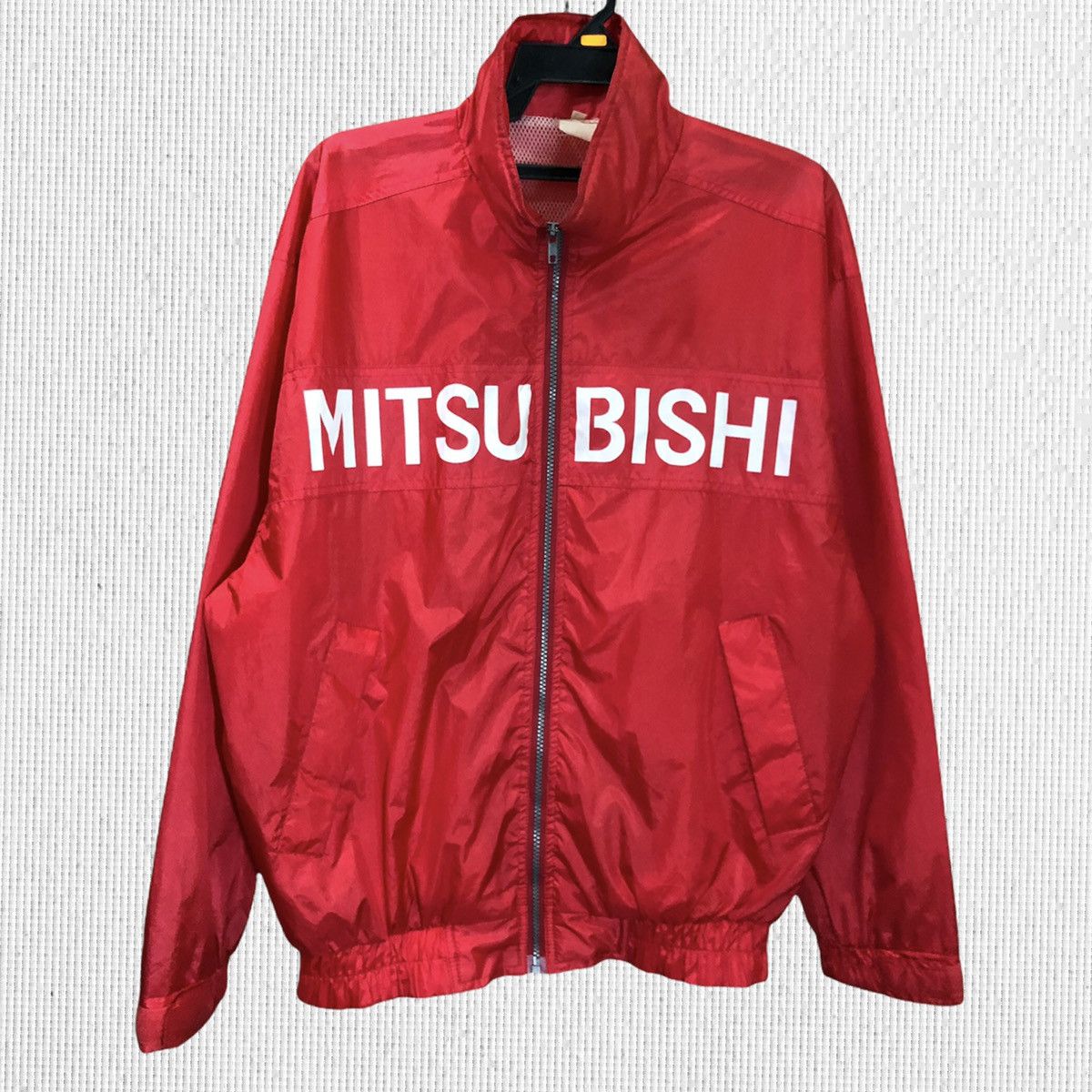 Sports Specialties × Vintage Vintage Mitsubishi Motors Windbreaker Jacket Size US L / EU 52-54 / 3 - 1 Thumbnail