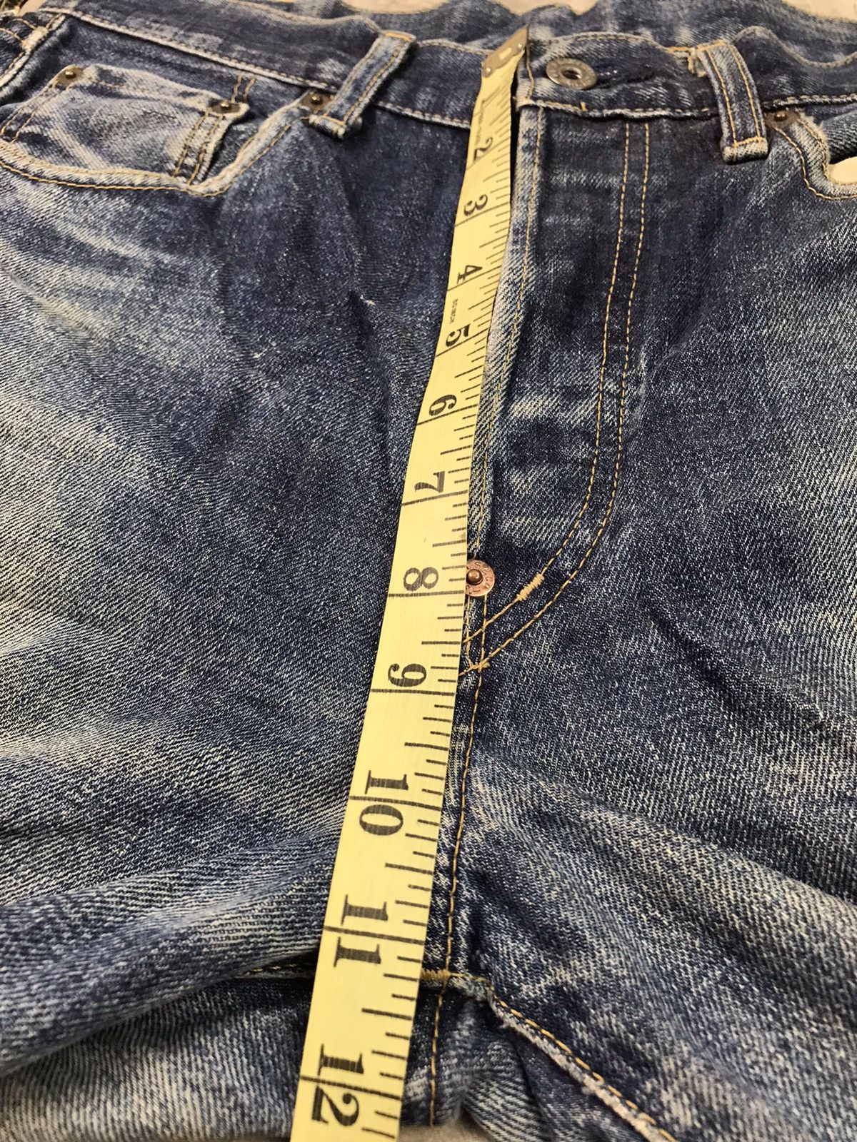 Levi's Vintage Clothing × Vintage VTG LEVI'S BIG "E" 90s LOT 702 XX SELVEDGE DENIM JAPAN🇯🇵 Size US 30 / EU 46 - 18 Thumbnail