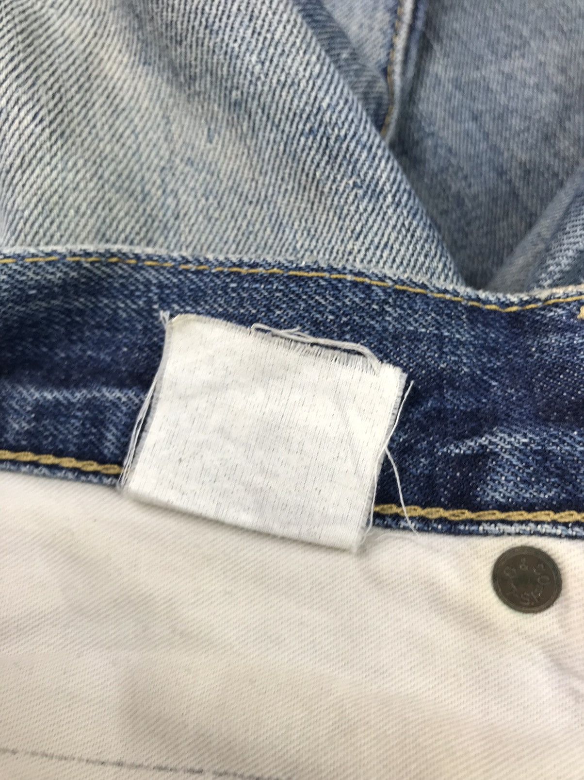 Levi's Vintage Clothing × Vintage VTG LEVI'S BIG "E" 90s LOT 702 XX SELVEDGE DENIM JAPAN🇯🇵 Size US 30 / EU 46 - 16 Thumbnail