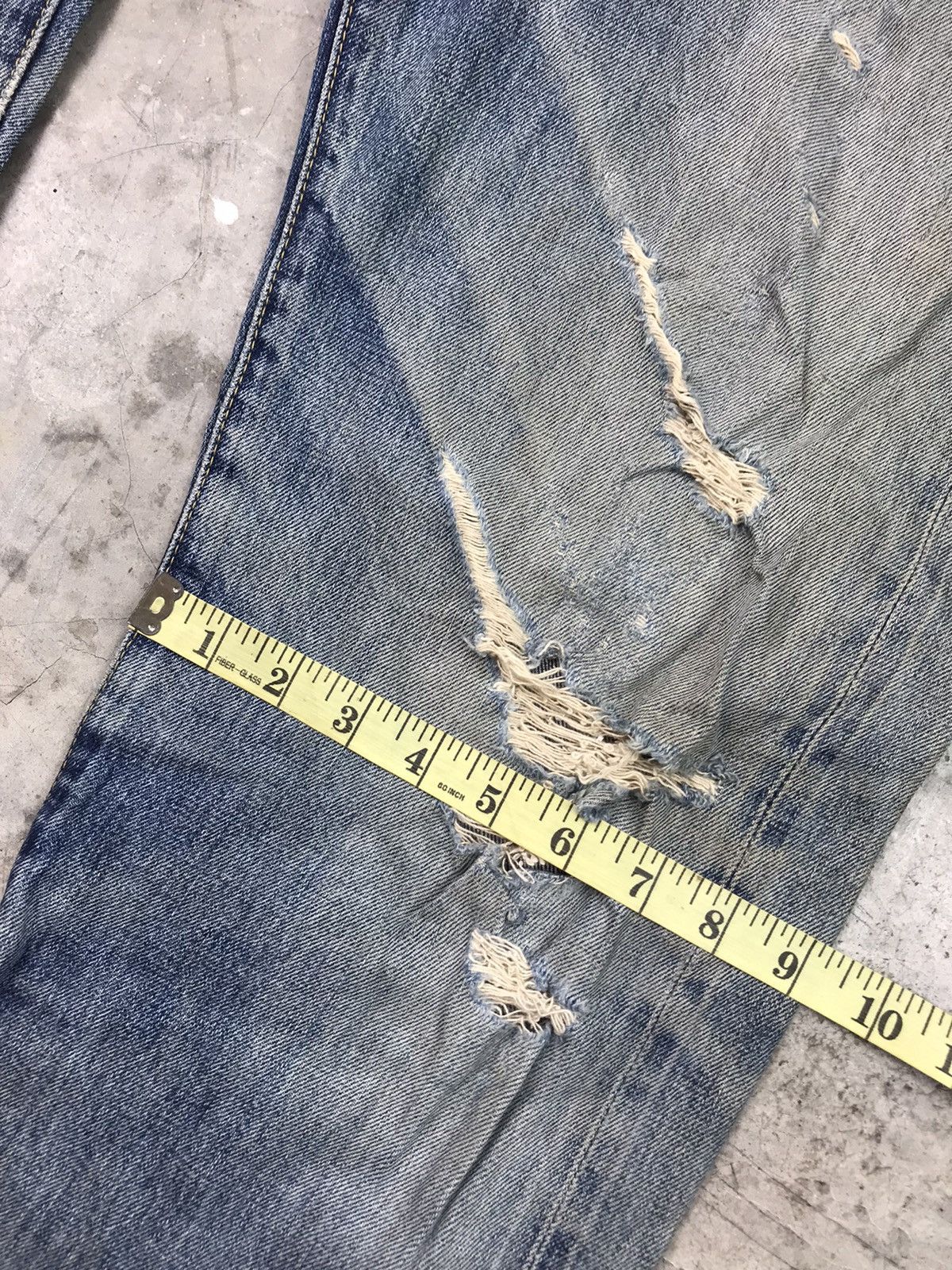 Levi's Vintage Clothing × Vintage VTG LEVI'S BIG "E" 90s LOT 702 XX SELVEDGE DENIM JAPAN🇯🇵 Size US 30 / EU 46 - 21 Thumbnail