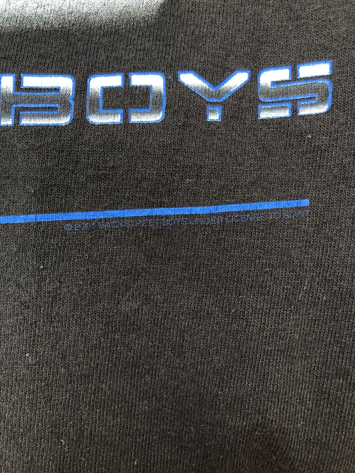 Band Tees × Vintage Vintage 2000 Backstreet Boys Black & Blue World Tour tees Size US L / EU 52-54 / 3 - 9 Thumbnail