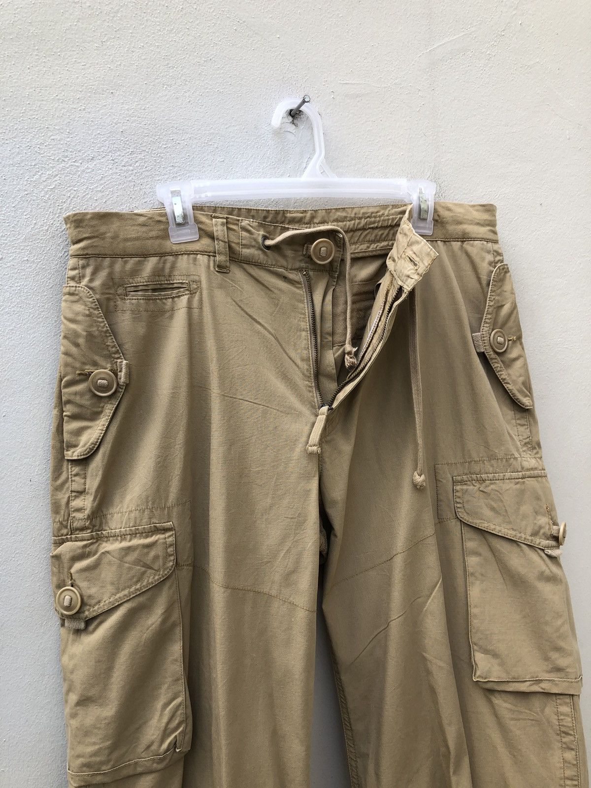 Polo Ralph Lauren × Rap Tees Polo Ralph Drawstring Waist Cargo Trouser Size US 34 / EU 50 - 4 Thumbnail