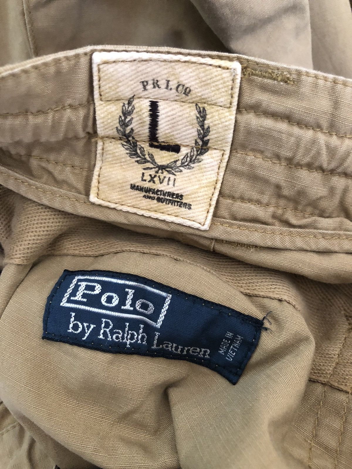 Polo Ralph Lauren × Rap Tees Polo Ralph Drawstring Waist Cargo Trouser Size US 34 / EU 50 - 14 Thumbnail
