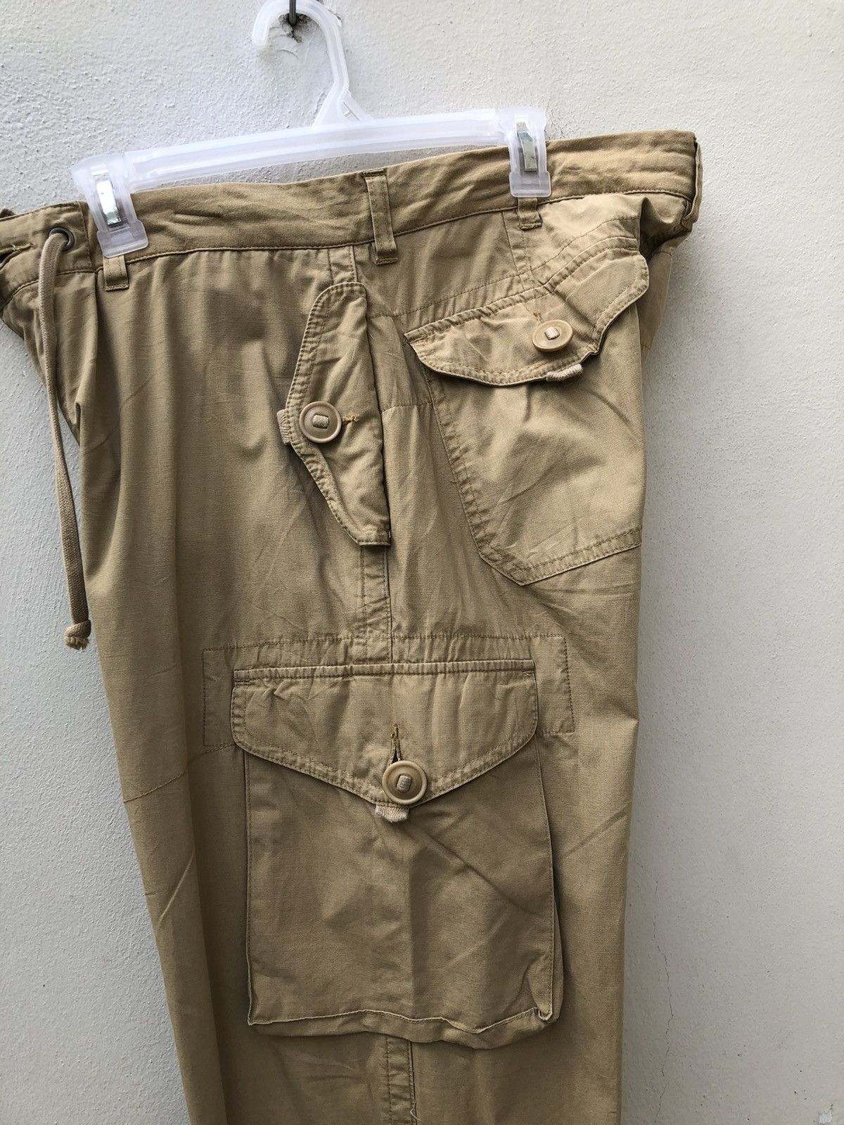 Polo Ralph Lauren × Rap Tees Polo Ralph Drawstring Waist Cargo Trouser Size US 34 / EU 50 - 13 Thumbnail