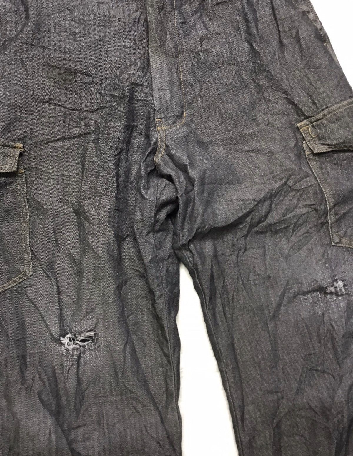 Japanese Brand JapaneseBrand Evenriver Distress Cargo Pant Size US 34 / EU 50 - 3 Thumbnail