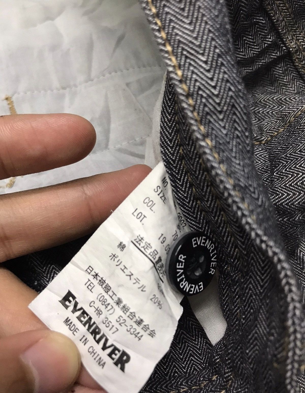 Japanese Brand JapaneseBrand Evenriver Distress Cargo Pant Size US 34 / EU 50 - 6 Thumbnail