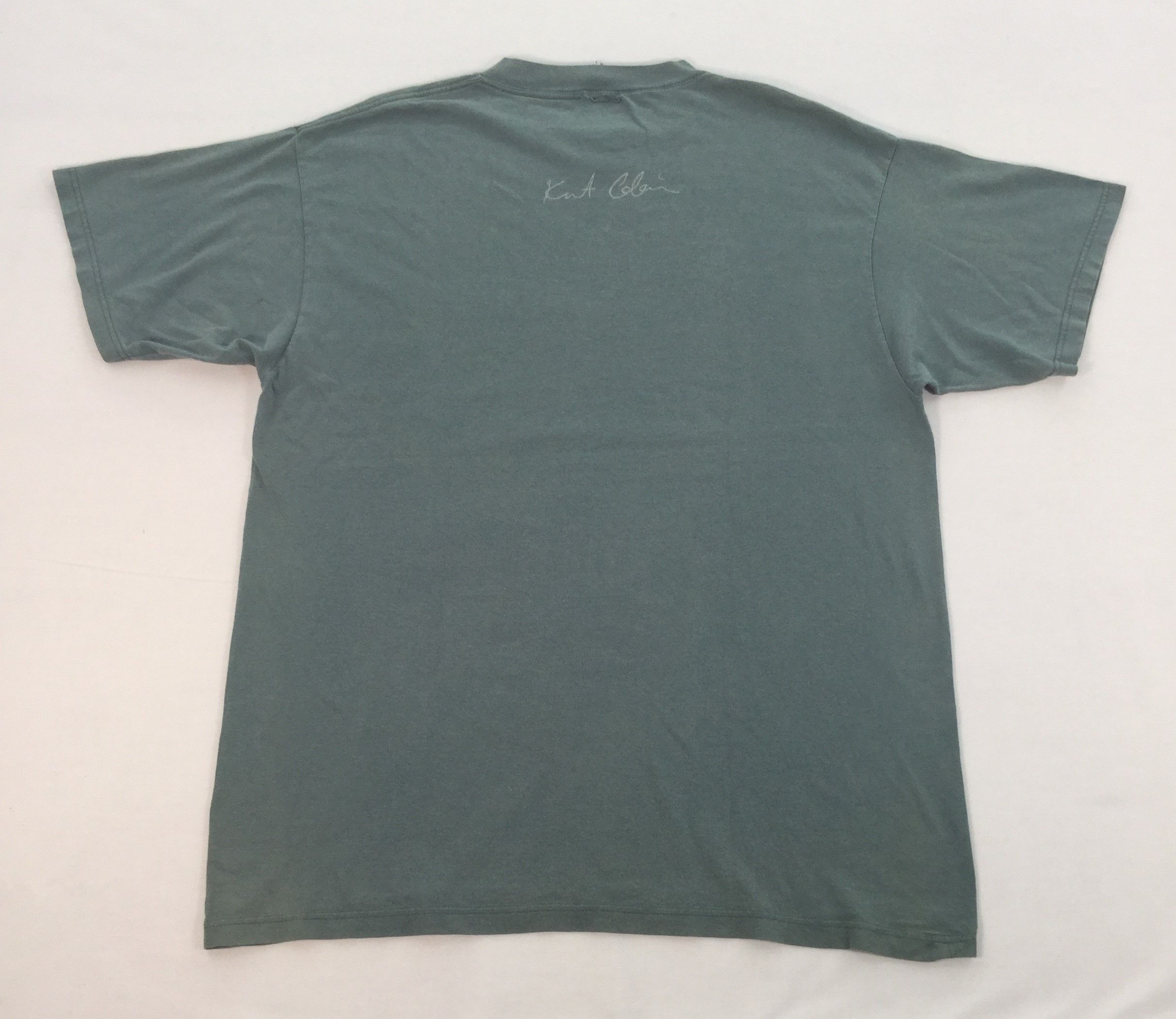 Band Tees Vintage 1997 Kurt Cobain Nirvana Photo Tee Size US XL / EU 56 / 4 - 4 Thumbnail