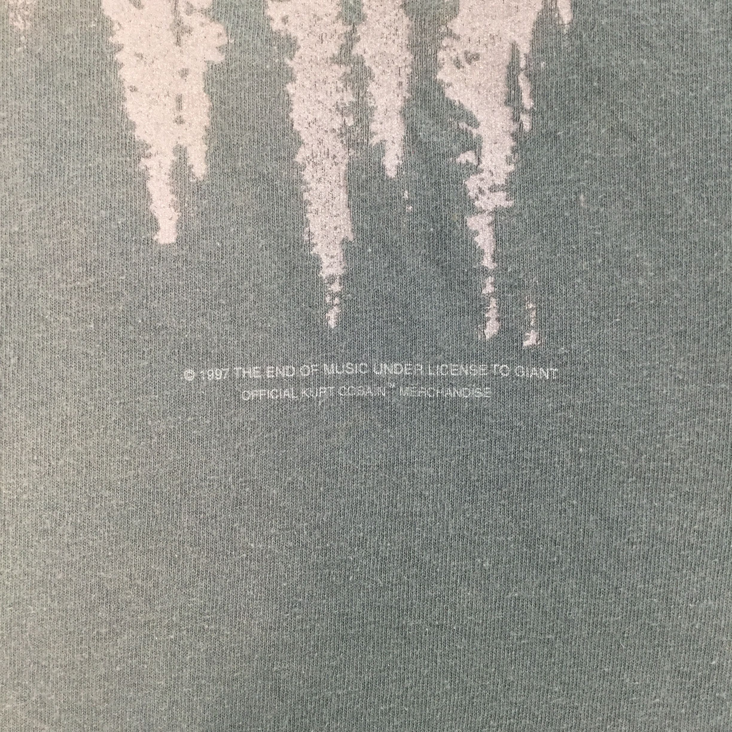 Band Tees Vintage 1997 Kurt Cobain Nirvana Photo Tee Size US XL / EU 56 / 4 - 3 Thumbnail