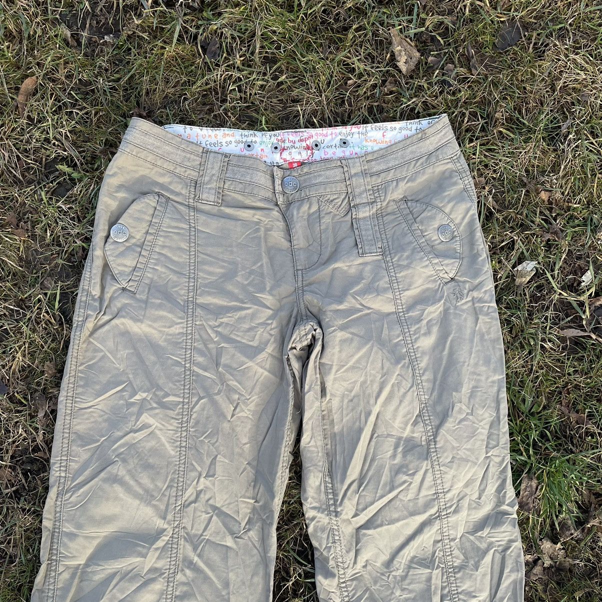 Vintage Vintage 90s Baggy Cargo Pants Y2K Skater Streetwear Faded 30 Size 30" / US 8 / IT 44 - 4 Thumbnail
