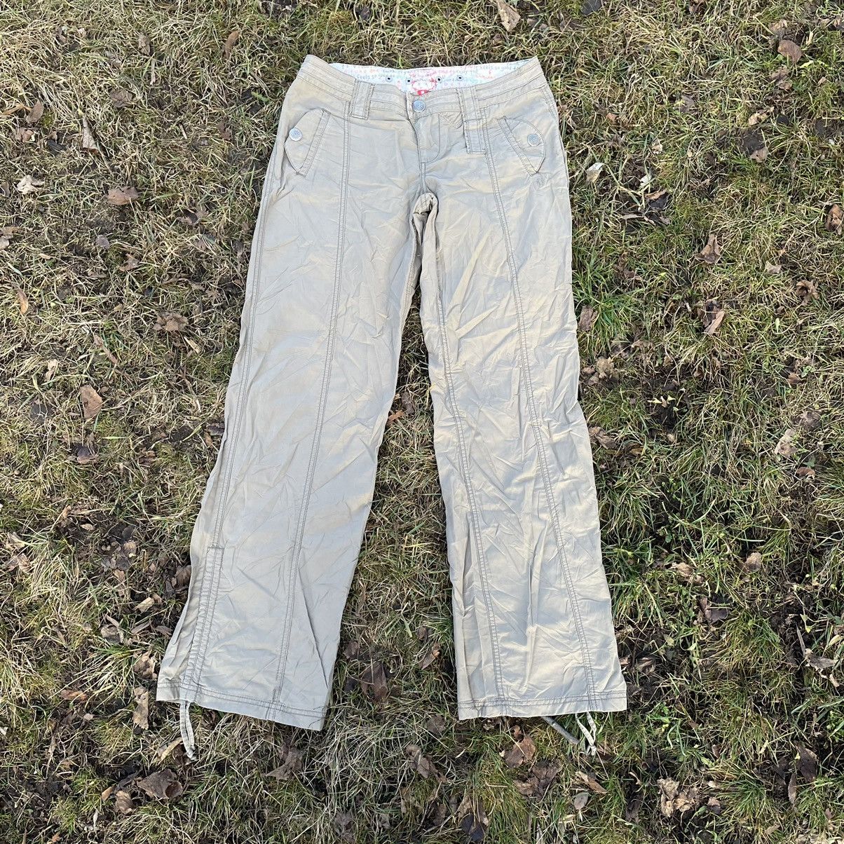 Vintage Vintage 90s Baggy Cargo Pants Y2K Skater Streetwear Faded 30 Size 30" / US 8 / IT 44 - 1 Thumbnail