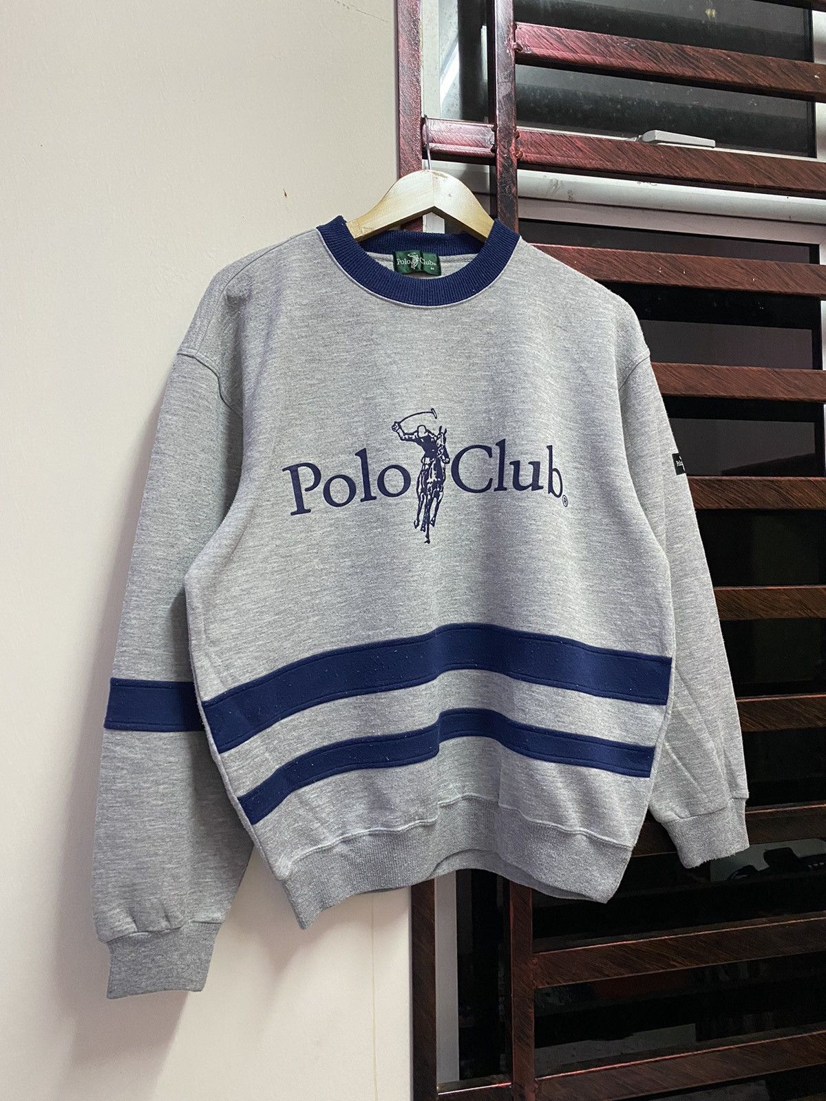 Polo Ralph Lauren 🔥 Steals 🔥 Vintage Polo Club Sweatshirt Big Logo Size US M / EU 48-50 / 2 - 5 Thumbnail