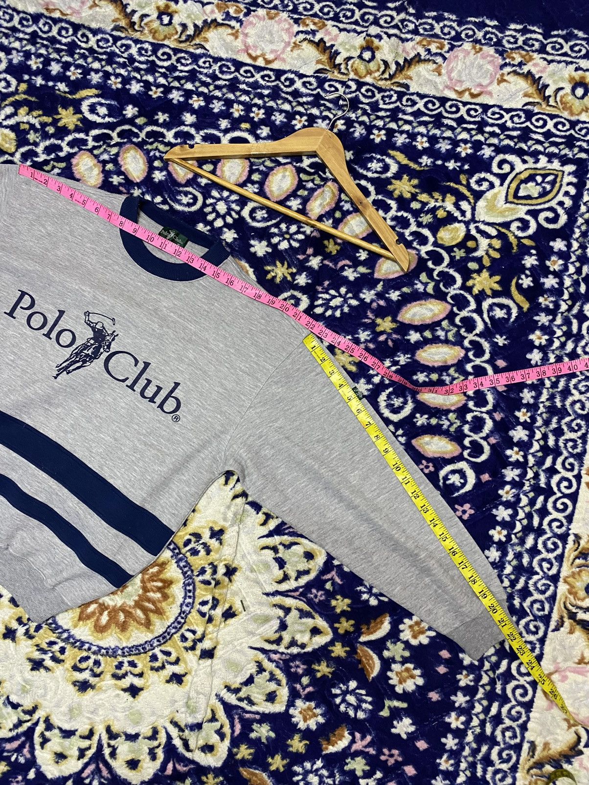 Polo Ralph Lauren 🔥 Steals 🔥 Vintage Polo Club Sweatshirt Big Logo Size US M / EU 48-50 / 2 - 10 Thumbnail