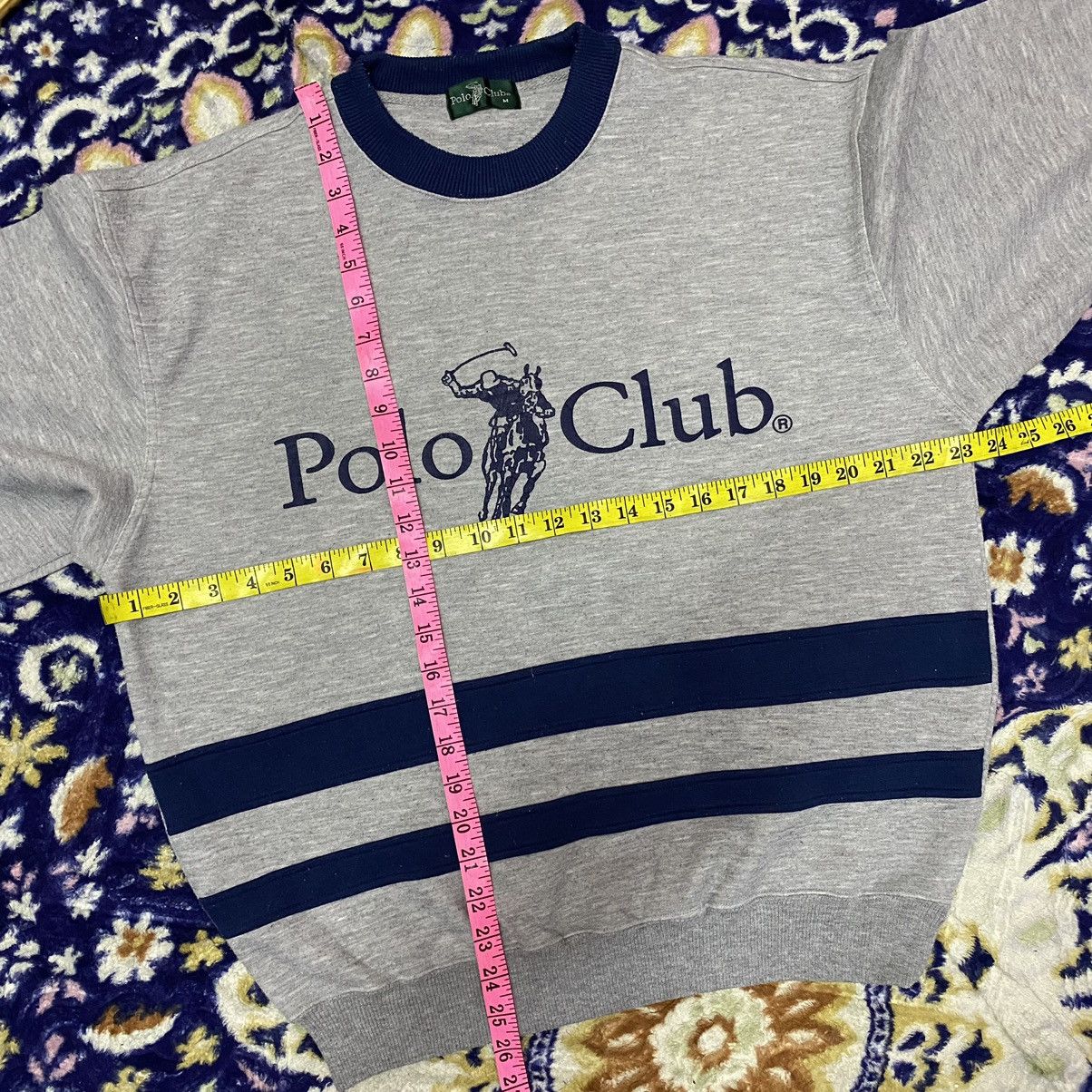 Polo Ralph Lauren 🔥 Steals 🔥 Vintage Polo Club Sweatshirt Big Logo Size US M / EU 48-50 / 2 - 9 Thumbnail