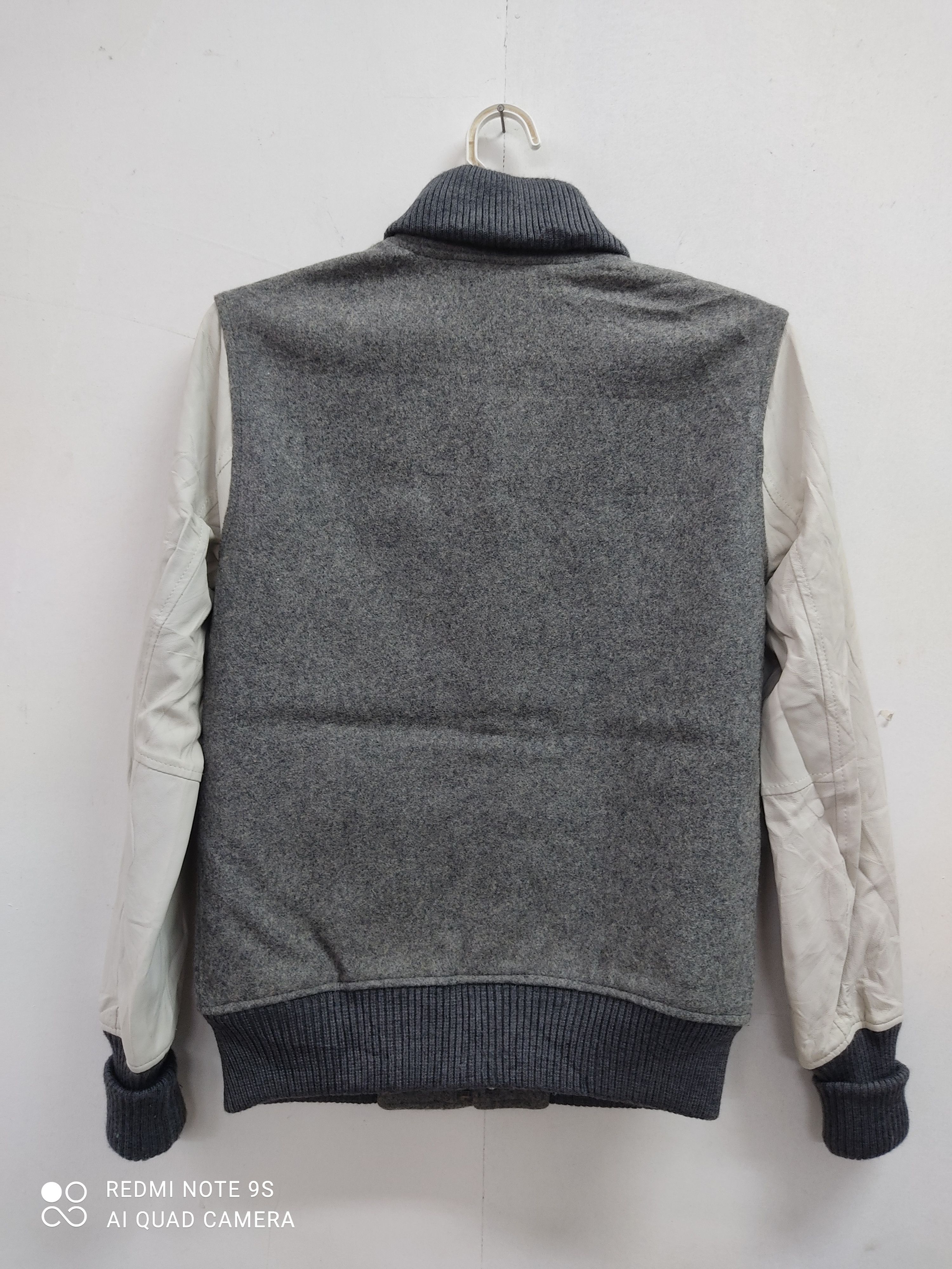 Japanese Brand × URBAN RESEARCH DOORS Urban Research Wool and Leather Varsity Jacket Size US S / EU 44-46 / 1 - 8 Thumbnail