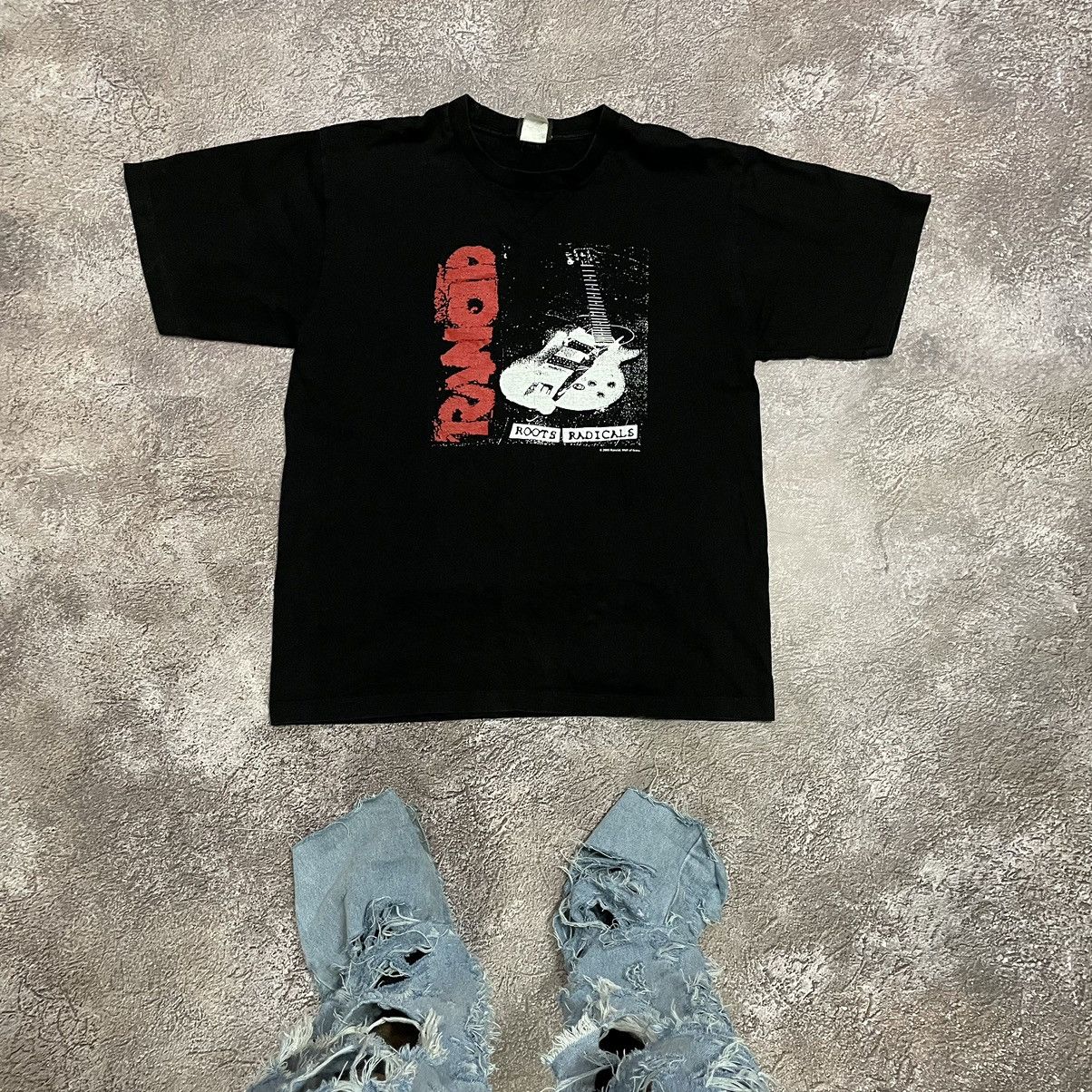 Vintage Vintage Y2K Rancid Band Graphic Tee Faded Black Americana L Size US L / EU 52-54 / 3 - 1 Thumbnail