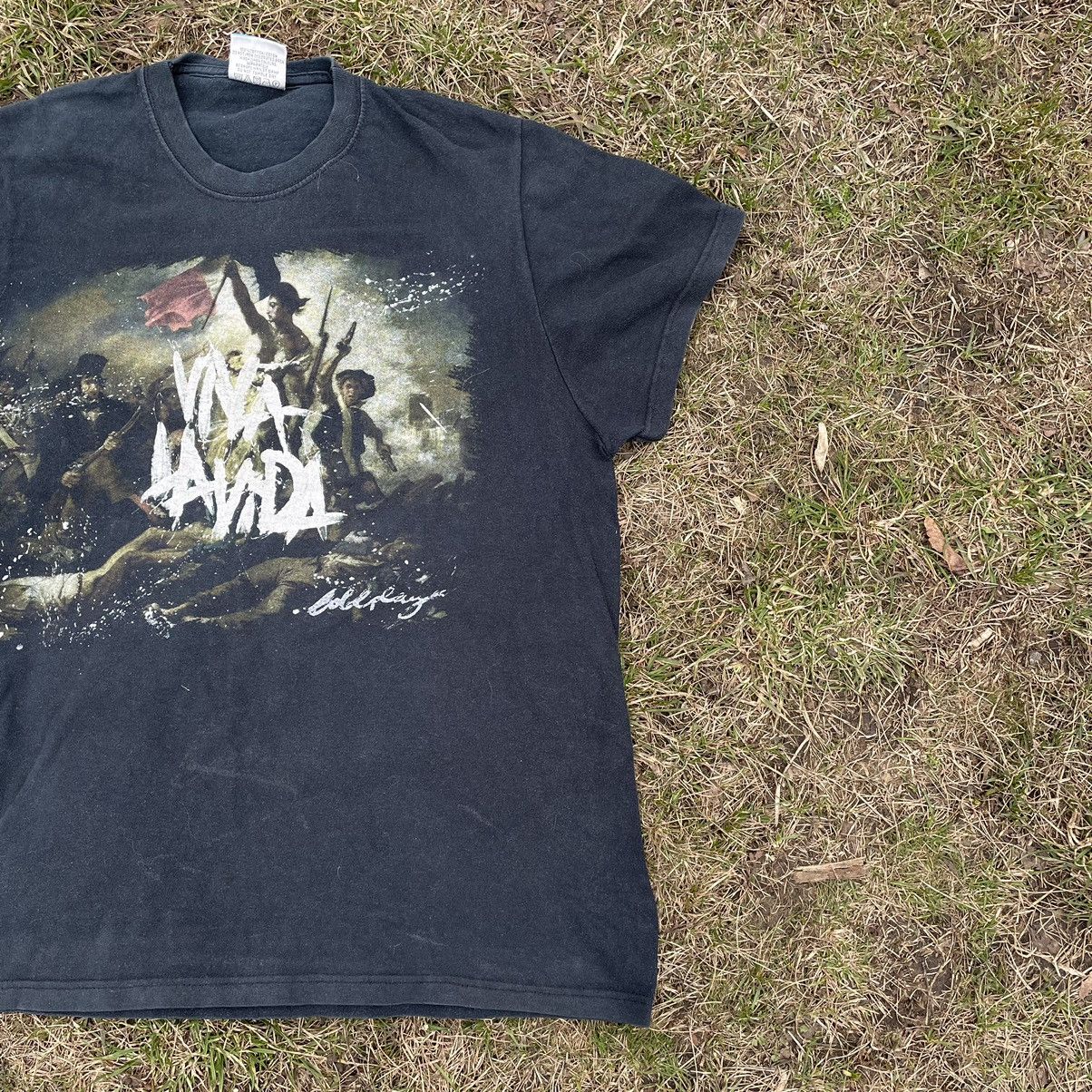 Vintage Vintage 90s Sun Faded Graphic Tee Horror Dark Grunge Baggy M Size US M / EU 48-50 / 2 - 3 Thumbnail