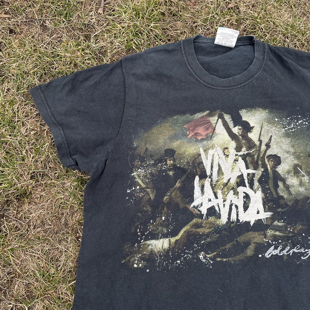 Vintage Vintage 90s Sun Faded Graphic Tee Horror Dark Grunge Baggy M Size US M / EU 48-50 / 2 - 4 Thumbnail