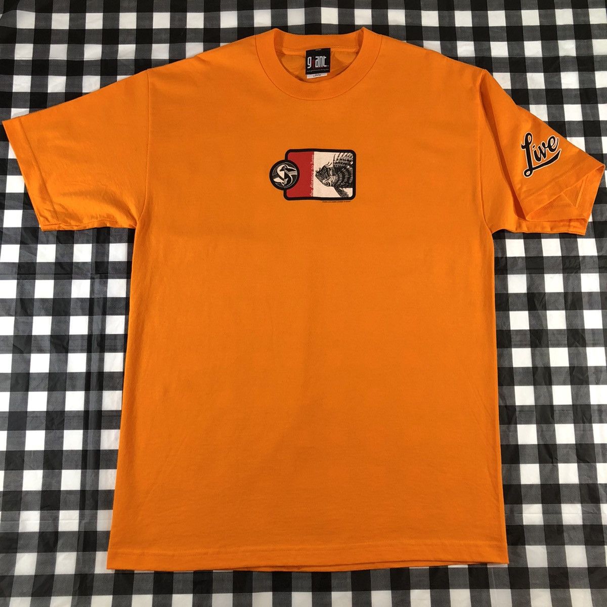 Band Tees Live The Distance To Here 2000 Album Lion Fish Vintage T Size US L / EU 52-54 / 3 - 1 Thumbnail