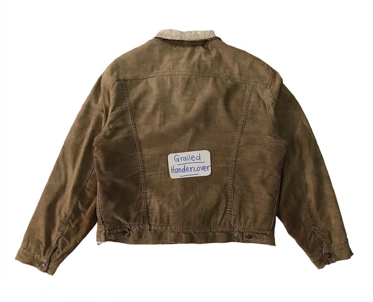 Levi's Vtg Levis Corduroy Sherpa Trucker Jacket Made in Usa Size US L / EU 52-54 / 3 - 2 Thumbnail