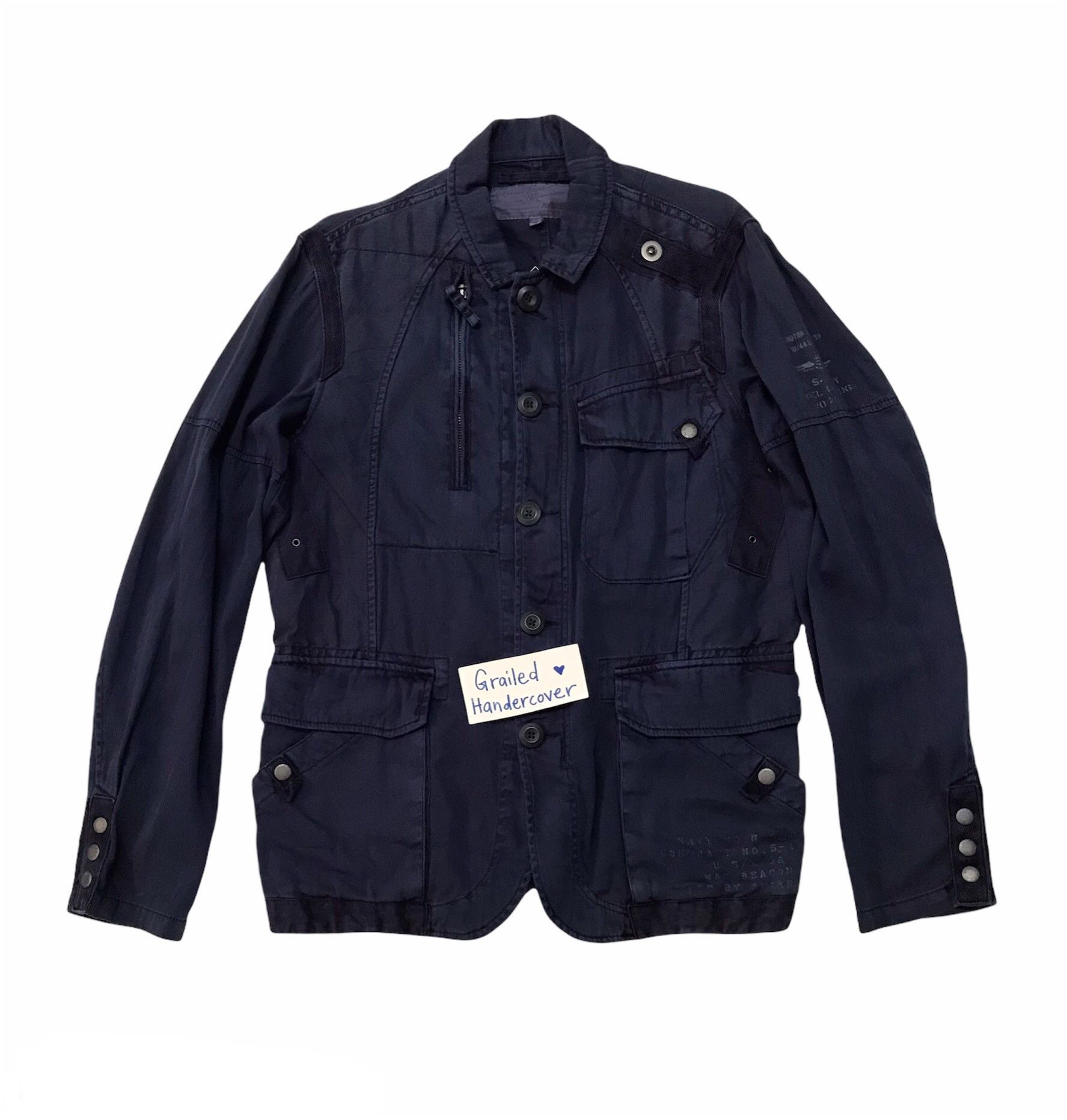 Avirex Rare Nice Design Avirex Muti Pockets US Navy Jacket Size US M / EU 48-50 / 2 - 1 Thumbnail