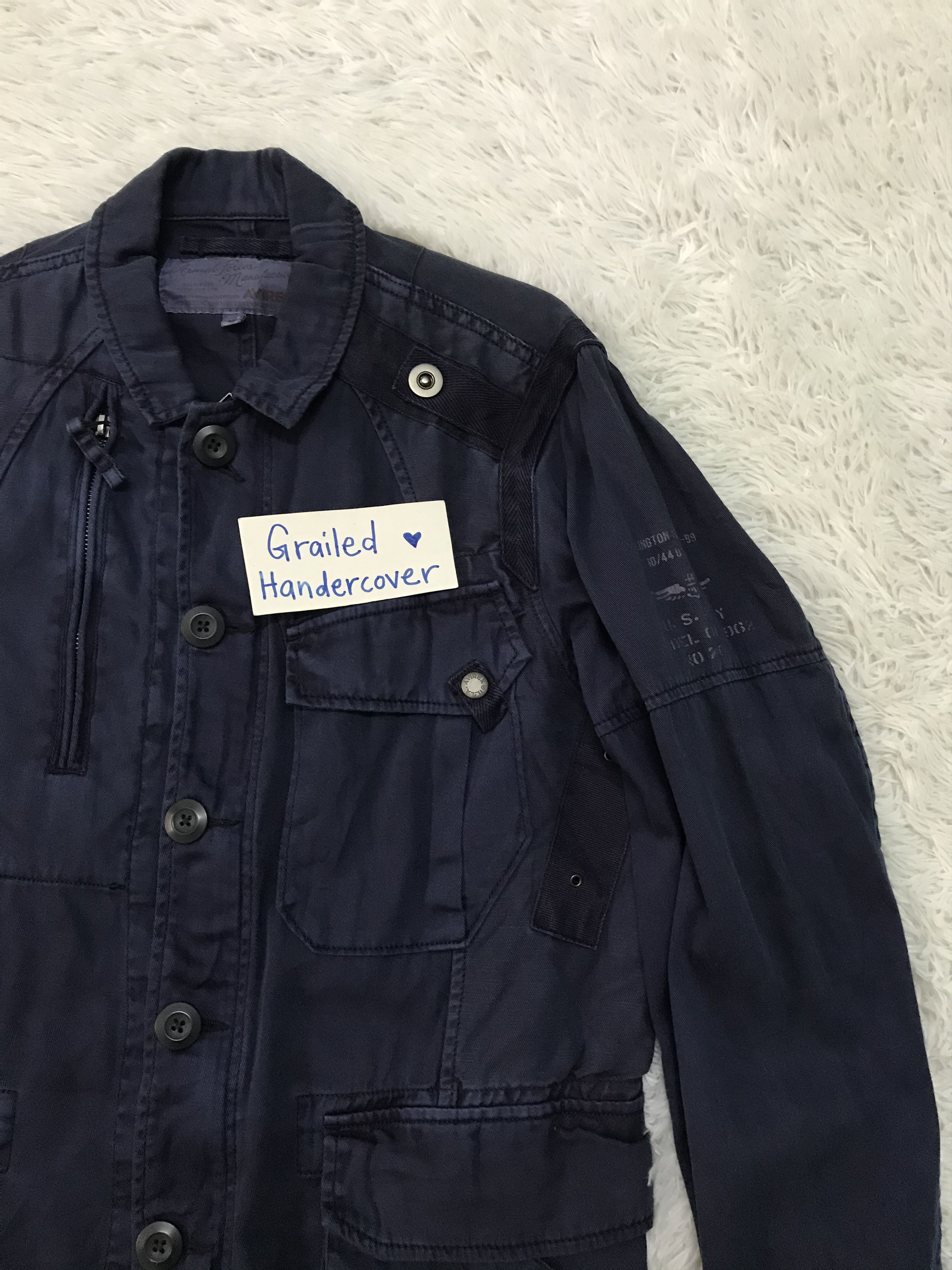 Avirex Rare Nice Design Avirex Muti Pockets US Navy Jacket Size US M / EU 48-50 / 2 - 4 Thumbnail