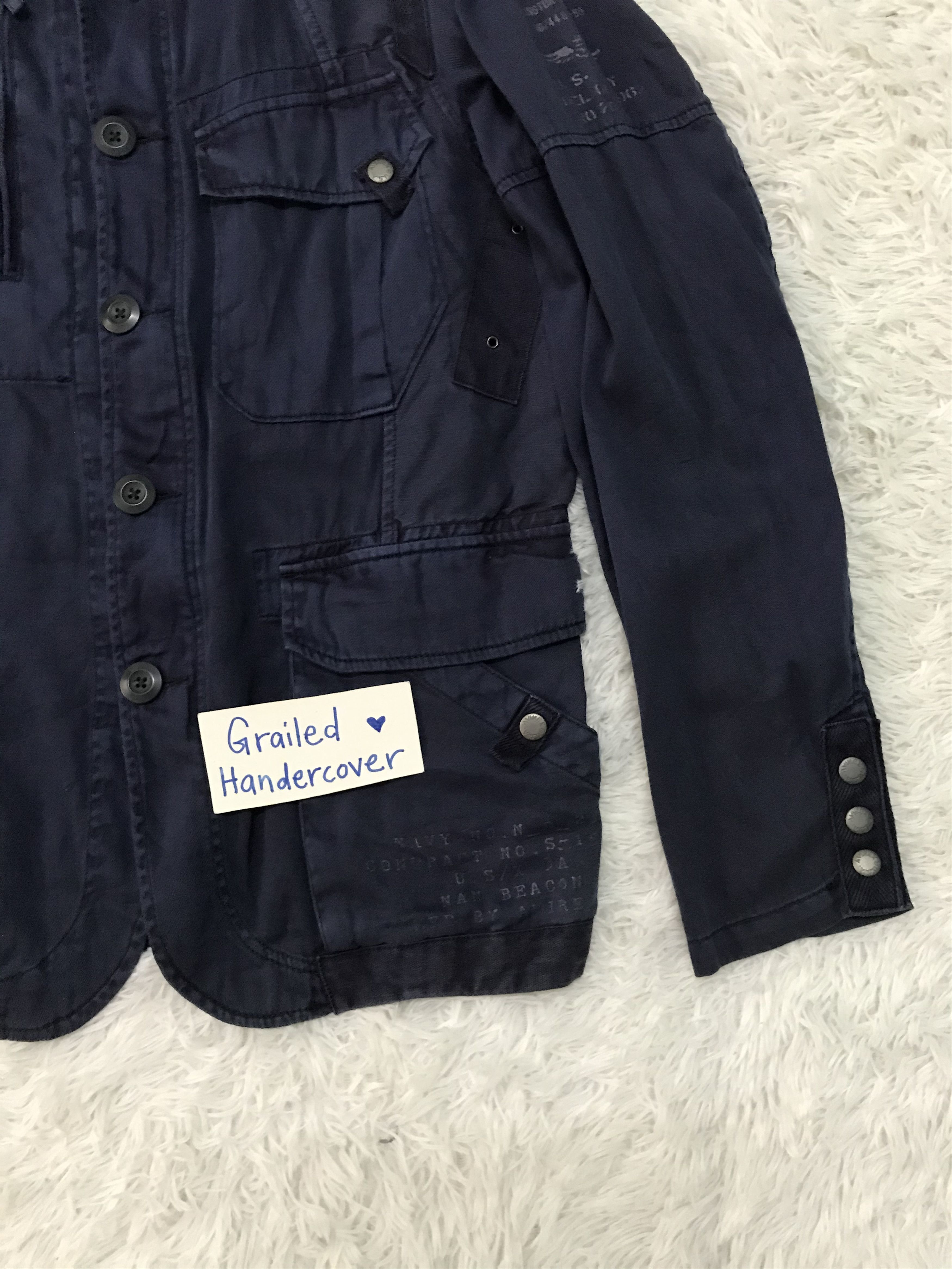 Avirex Rare Nice Design Avirex Muti Pockets US Navy Jacket Size US M / EU 48-50 / 2 - 6 Thumbnail