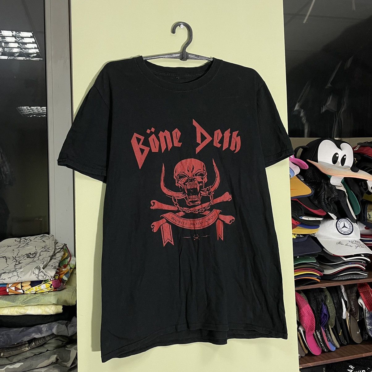 Band Tees Vintage Y2K Skulls Dead Face Horror Tee Creepy Paranoia 90s Size US L / EU 52-54 / 3 - 2 Thumbnail