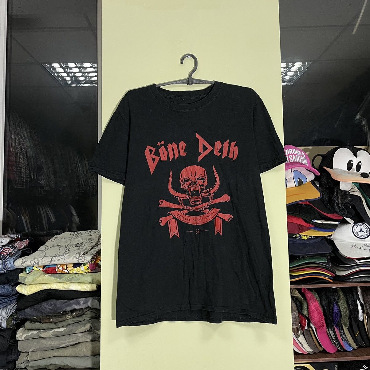 Band Tees Vintage Y2K Skulls Dead Face Horror Tee Creepy Paranoia 90s Size US L / EU 52-54 / 3 - 1 Thumbnail
