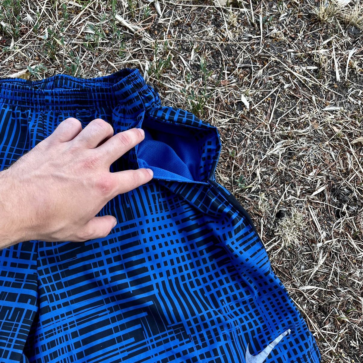 Vintage Vintage Y2K Baggy Plaid Shorts Streetwear Skate Blue Logo XL Size US 34 / EU 50 - 5 Thumbnail