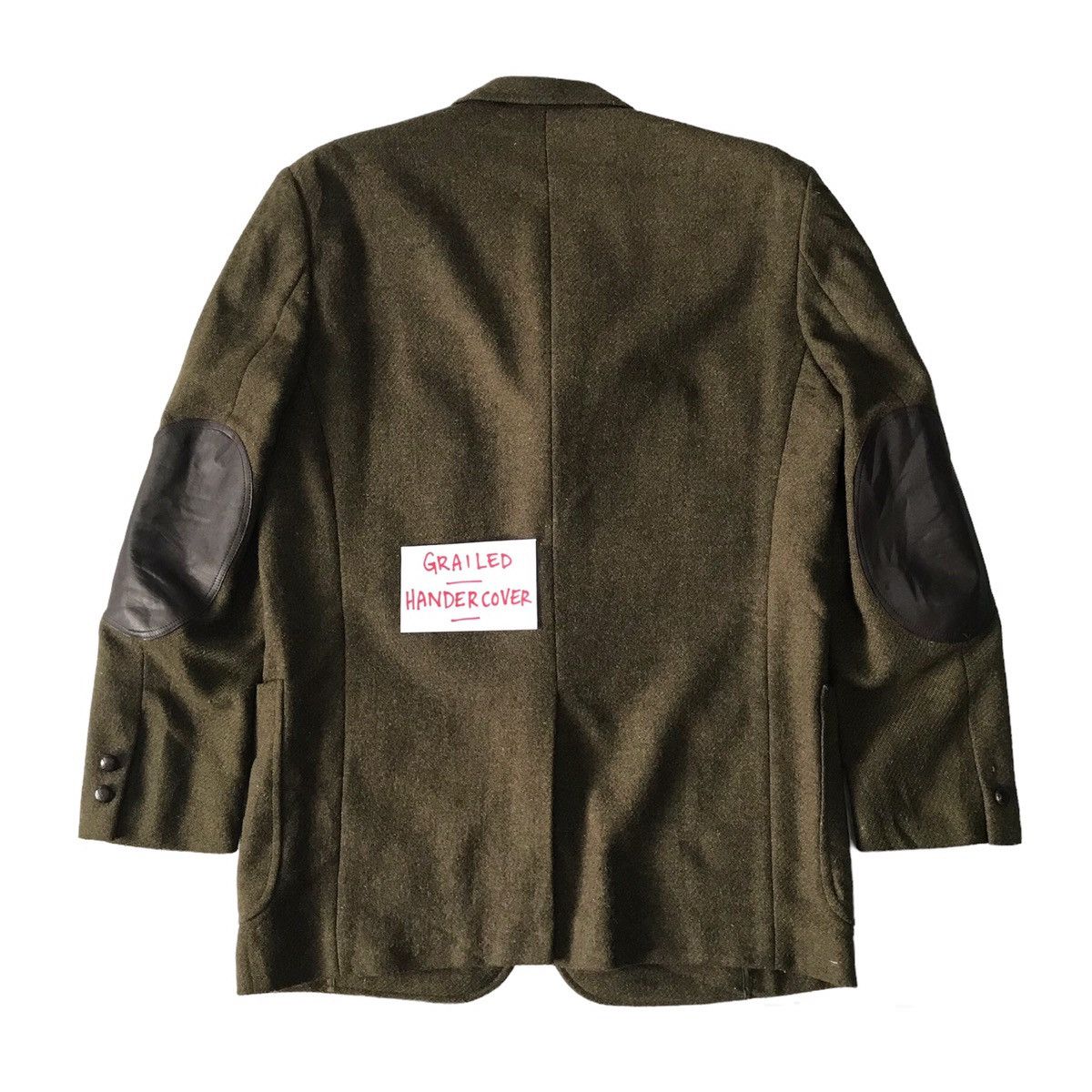 Comme des Garcons VTG HOMME COMME DES GARCONS CDG BLEND WOOL JACKET Size US M / EU 48-50 / 2 - 2 Thumbnail