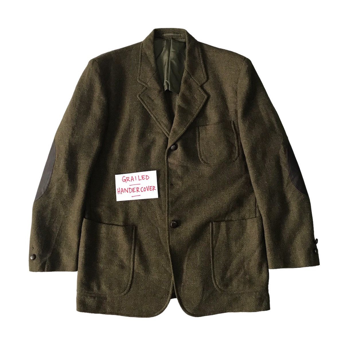 Comme des Garcons VTG HOMME COMME DES GARCONS CDG BLEND WOOL JACKET Size US M / EU 48-50 / 2 - 1 Thumbnail