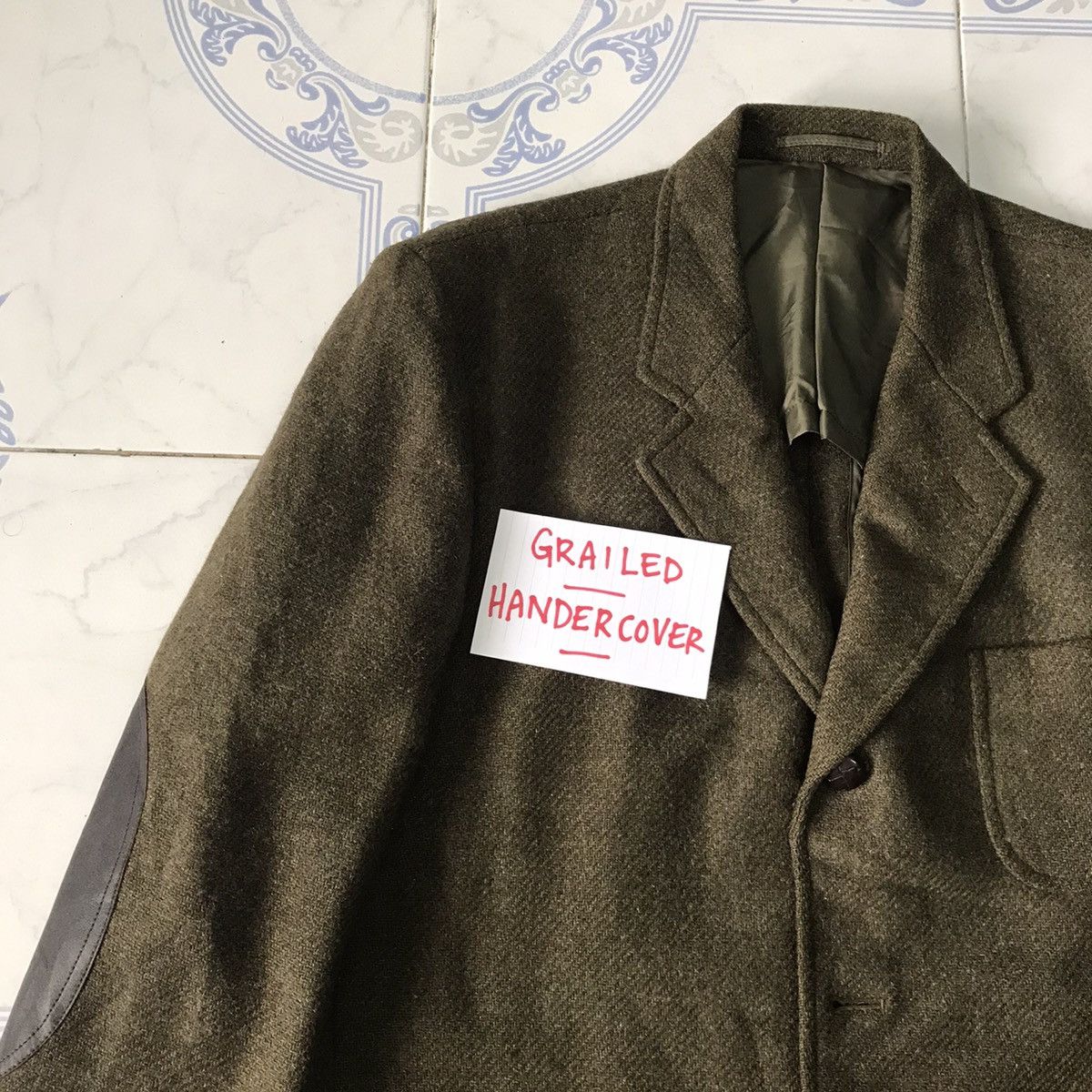 Comme des Garcons VTG HOMME COMME DES GARCONS CDG BLEND WOOL JACKET Size US M / EU 48-50 / 2 - 6 Thumbnail